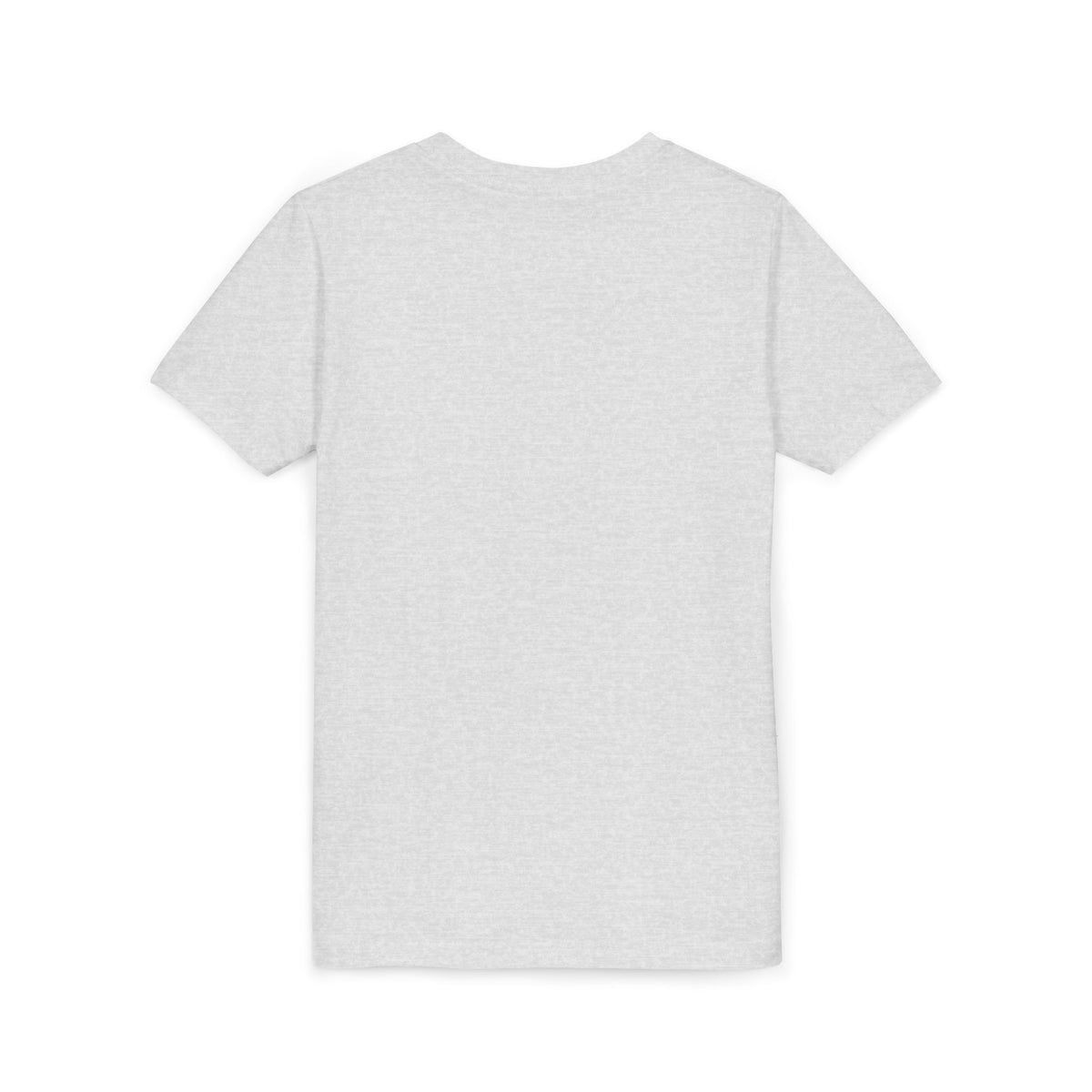 Small Hands, Big Sound — Black Boy Violin Pre-Teen Musician Tee (Black Ink) (Front Print)