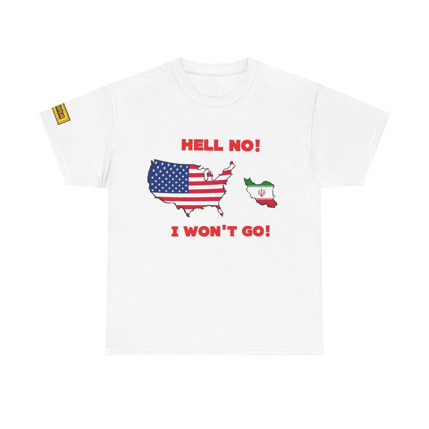 I won't go custom -Unisex Heavy Cotton Tee