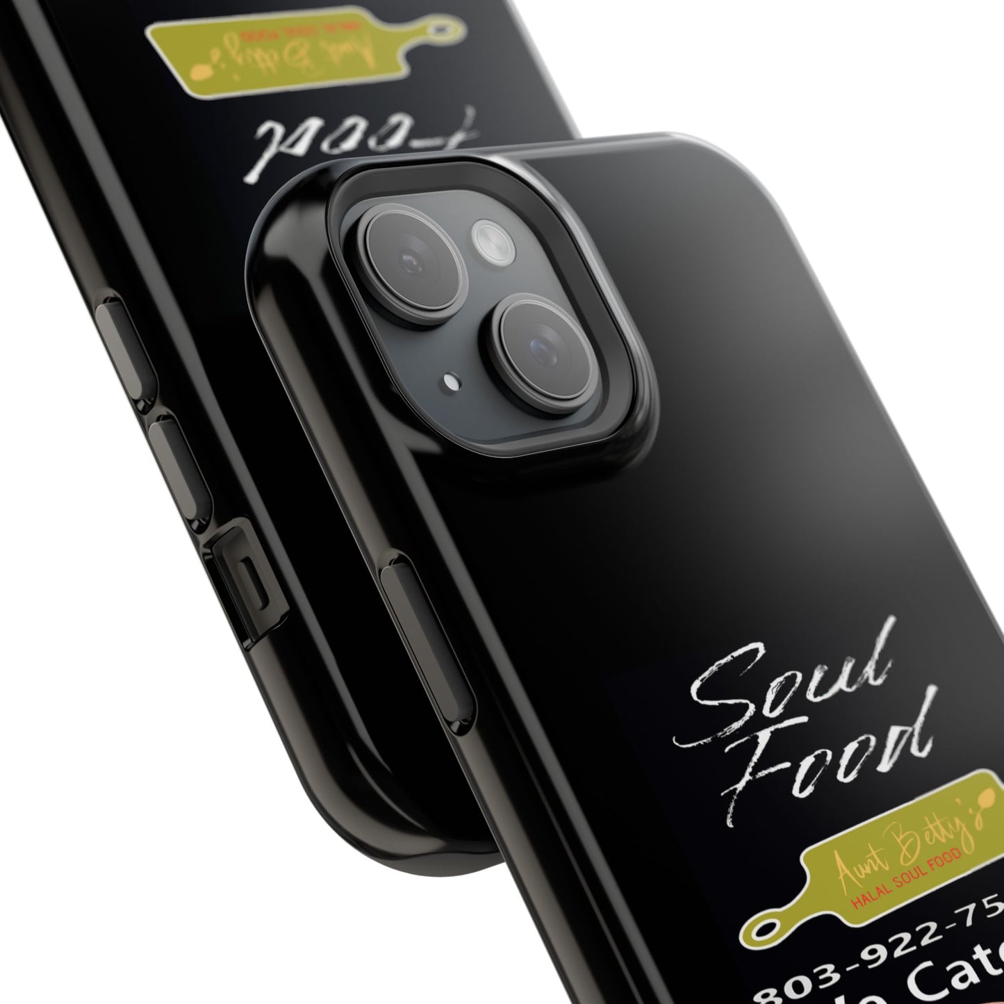 Aunt Betty's Soul Food - Custom - Iphones ONLY - Impact-Resistant Cases