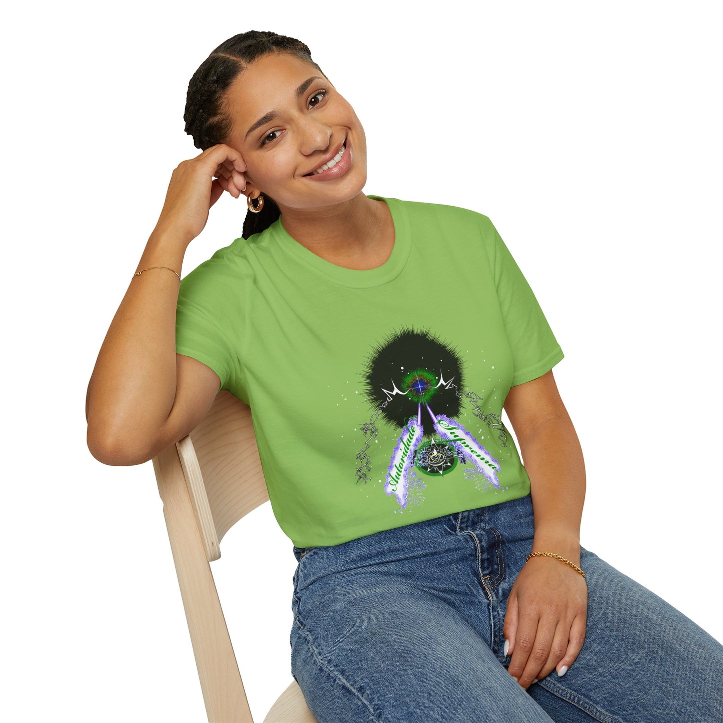 Autoridade Suprema- Portuguese  - Unisex Softstyle T-Shirt