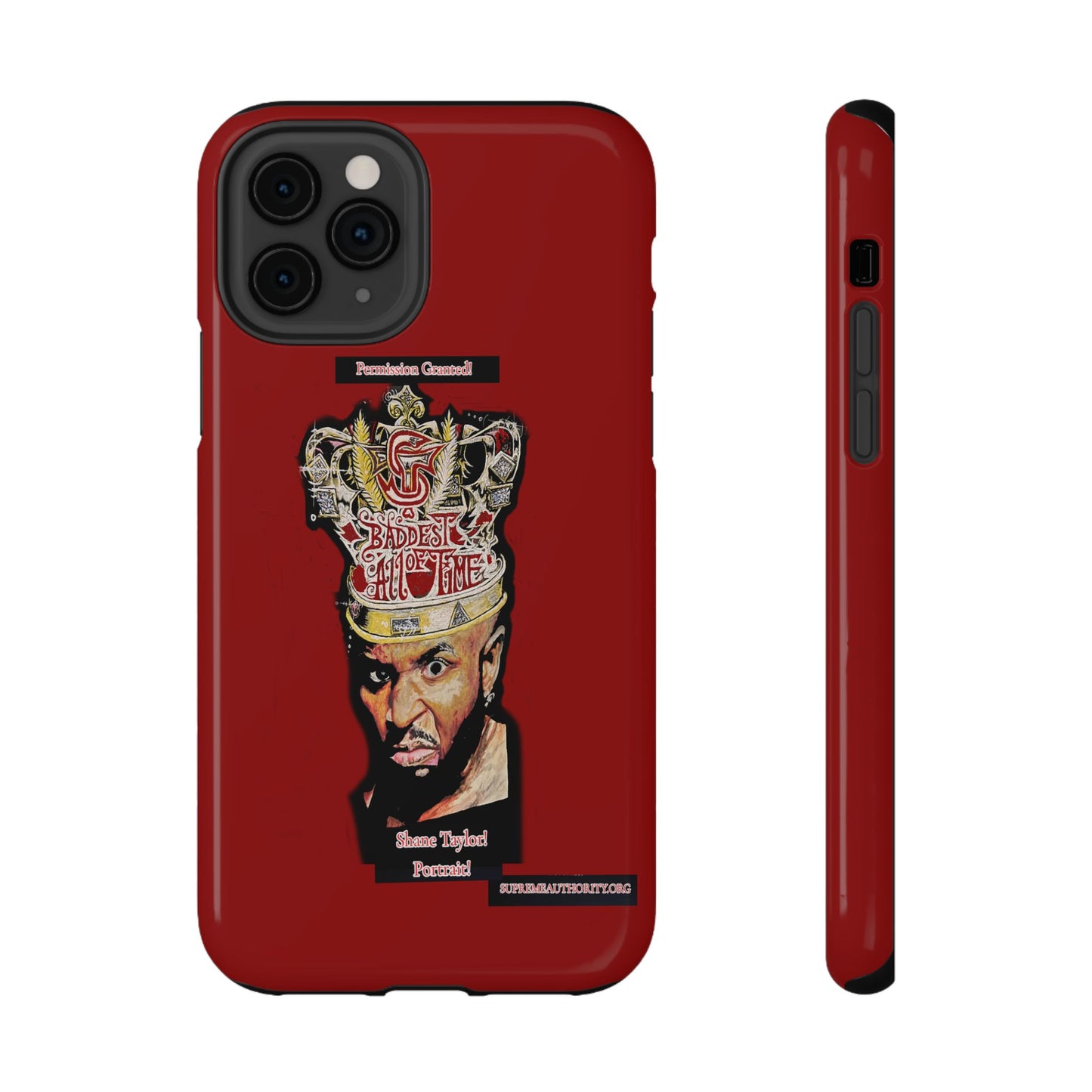 Shane Taylor Permission Granted! Iphone ONLY! -Impact-Resistant Cases