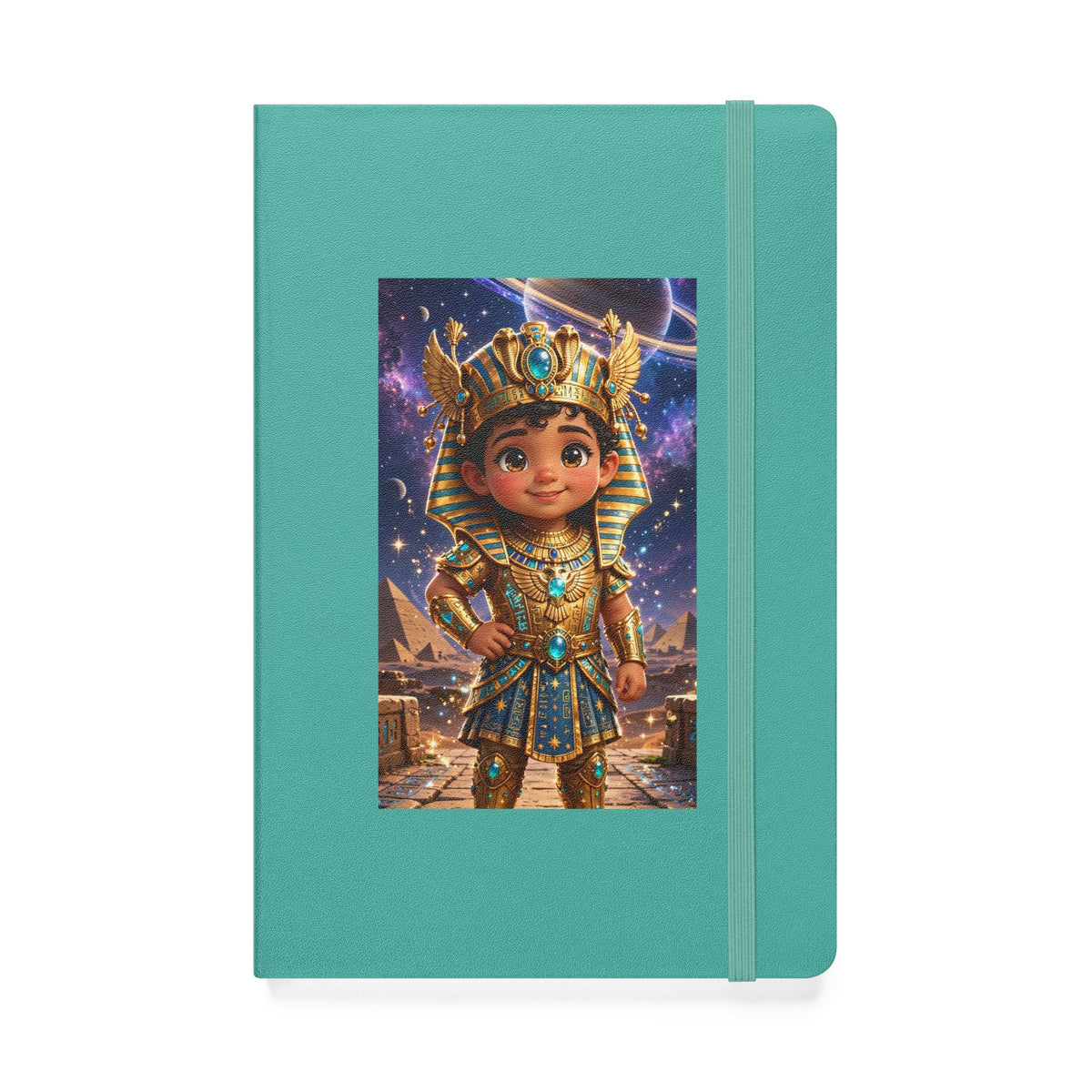 Mateo — Brave Heart, Bright Mind — Kids Hardcover Notebook