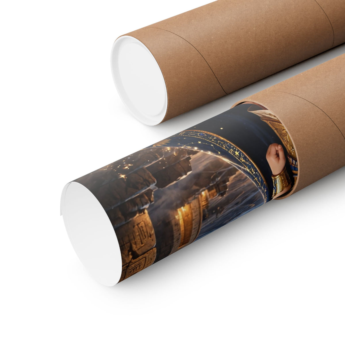 LUNA — Cinematic Little Pharaoh from the Stars — Kids Room Poster