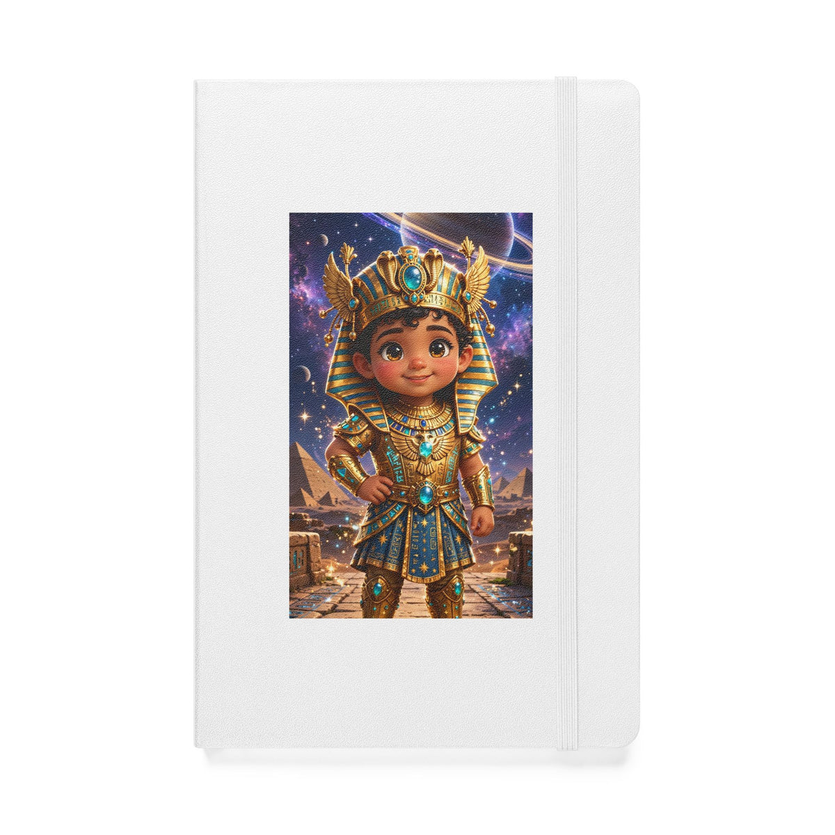 Mateo — Brave Heart, Bright Mind — Kids Hardcover Notebook
