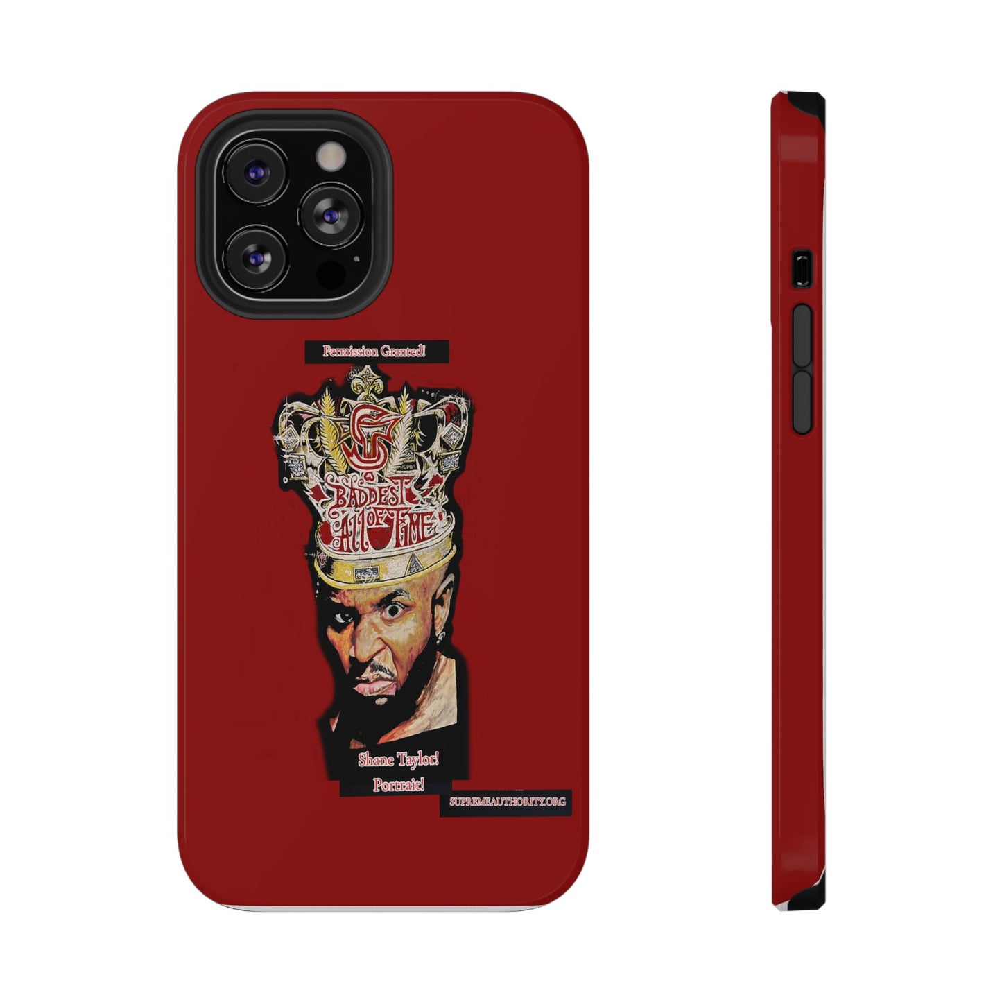 Shane Taylor Permission Granted! Iphone ONLY! -Impact-Resistant Cases
