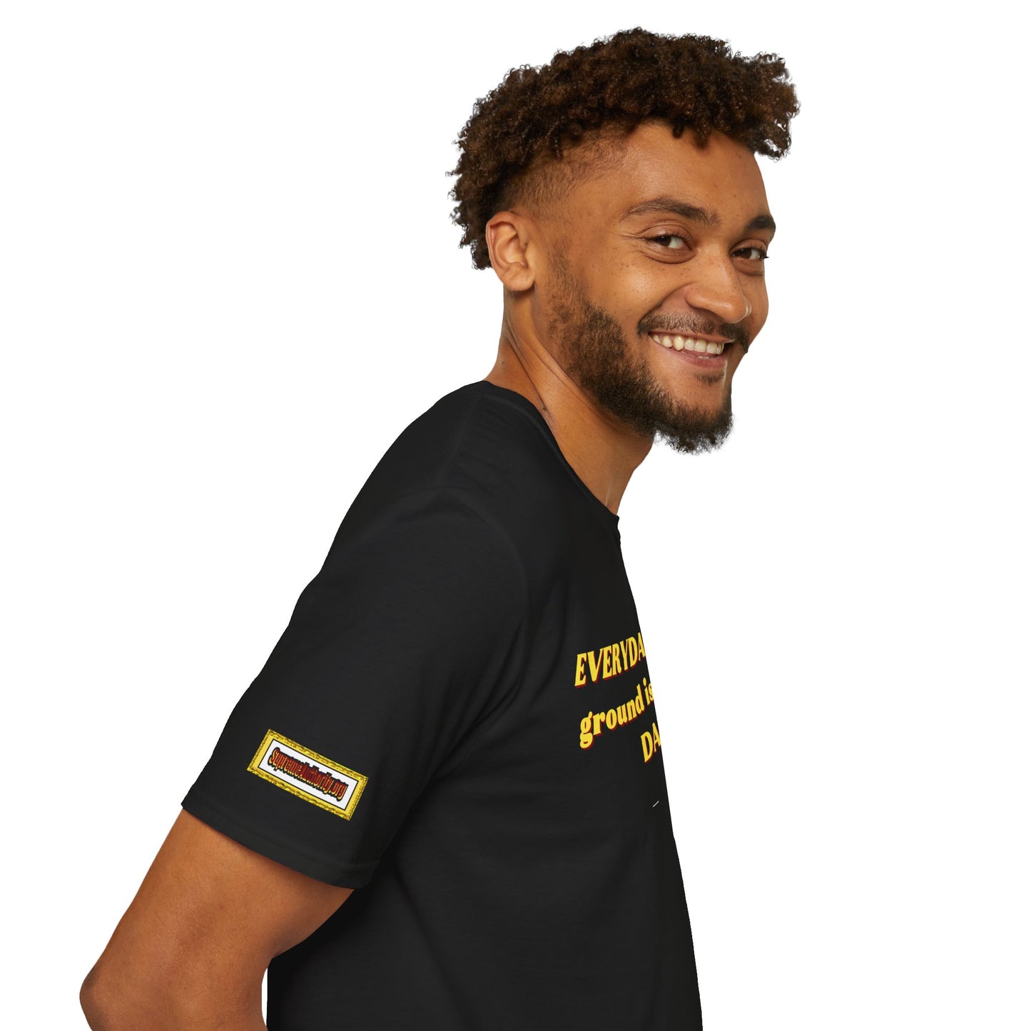 Everyday Above Ground Is a GOOD Day! By Supreme Authority - Unisex Softstyle T-Shirt