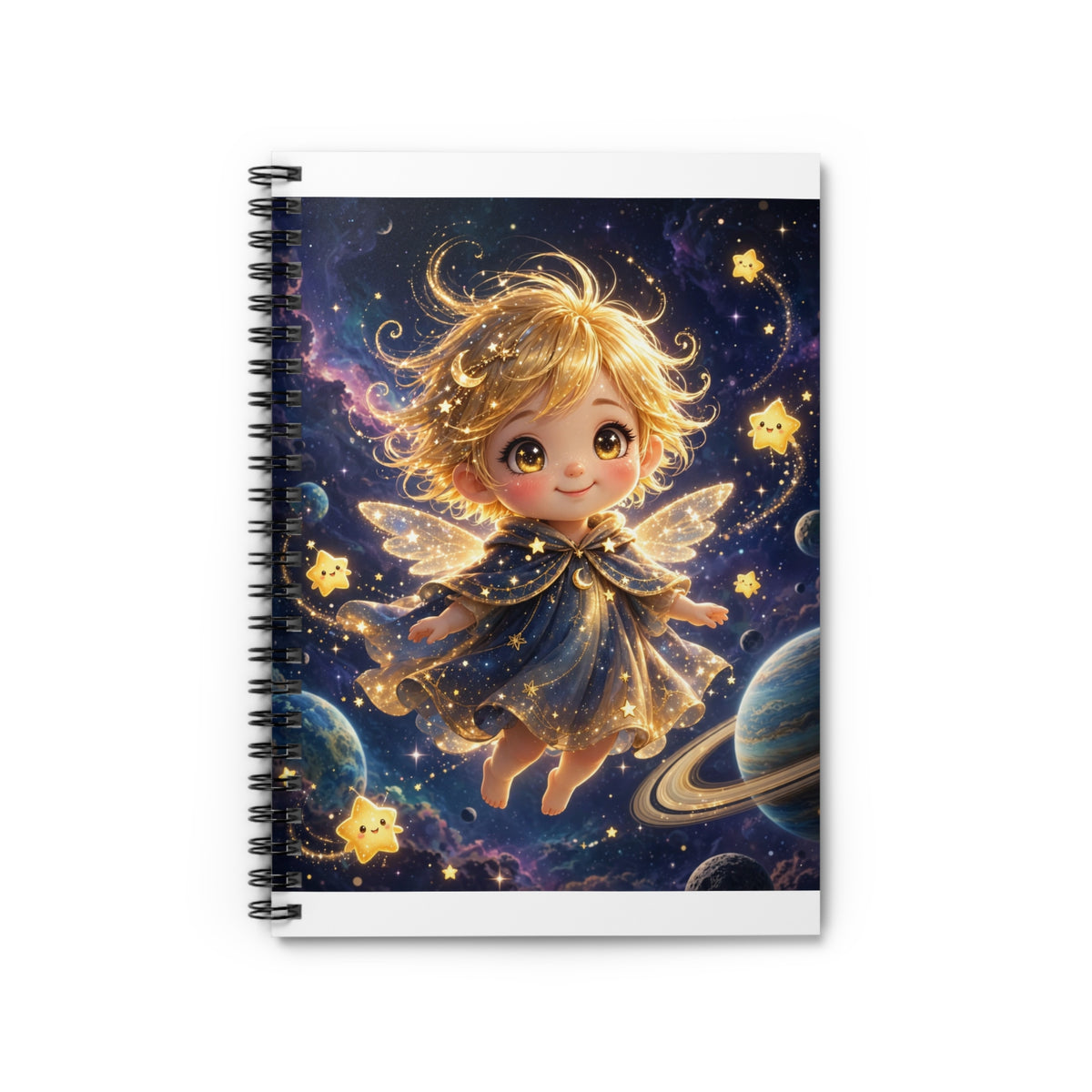 CELESTE — Little Star, Big Sky — Kids Spiral Notebook