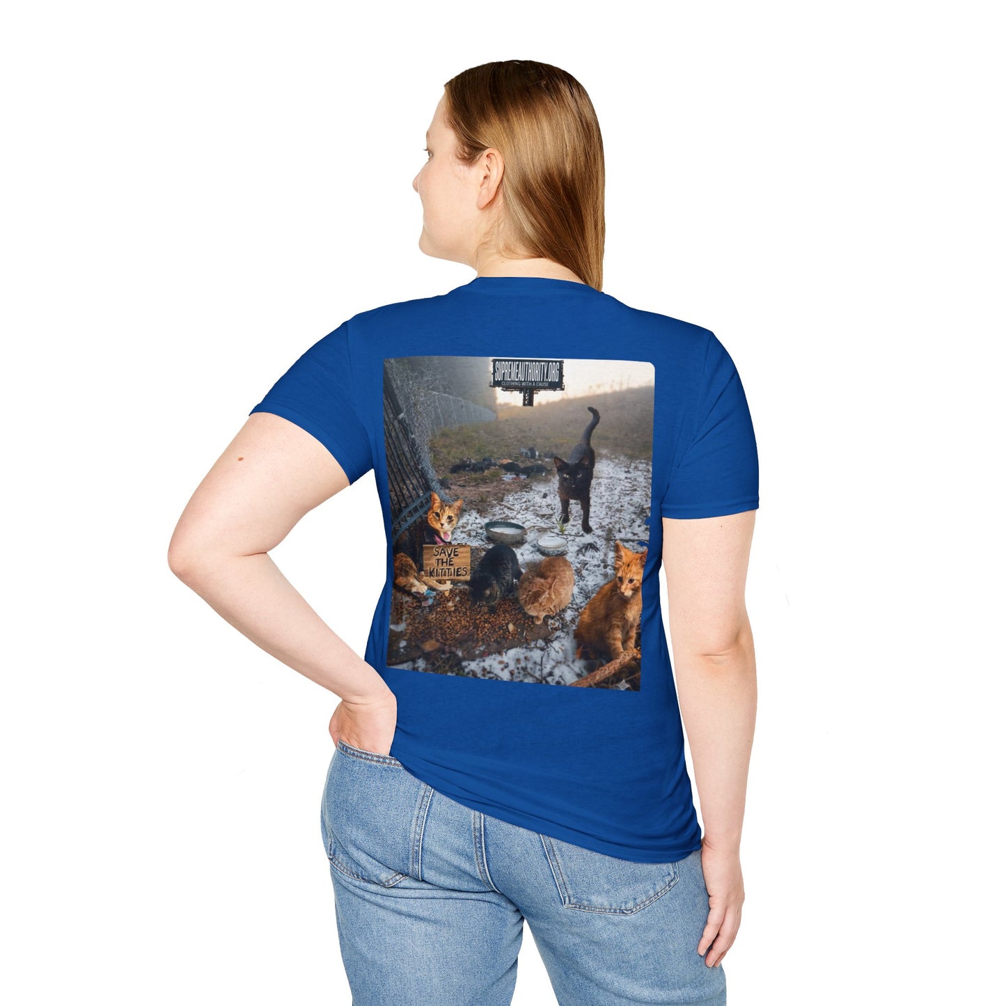 SAVE THE KITTIES 2 - Unisex Soft style T-Shirt