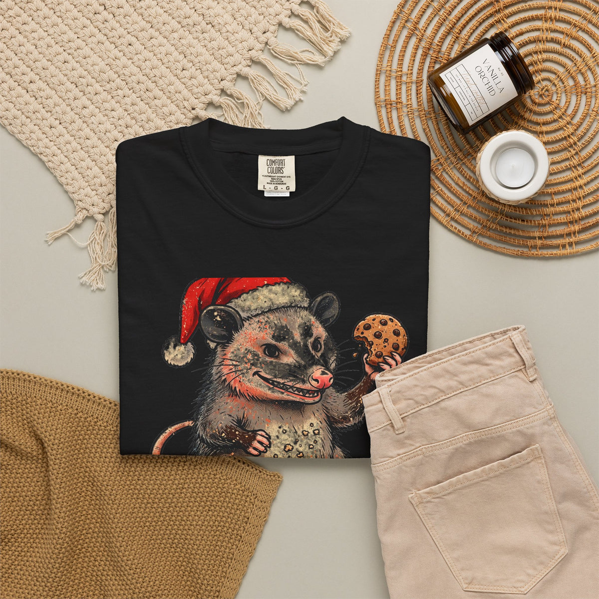 En la Lista de los Traviesos - Zarigueya de Navidad - Camiseta en Espanol