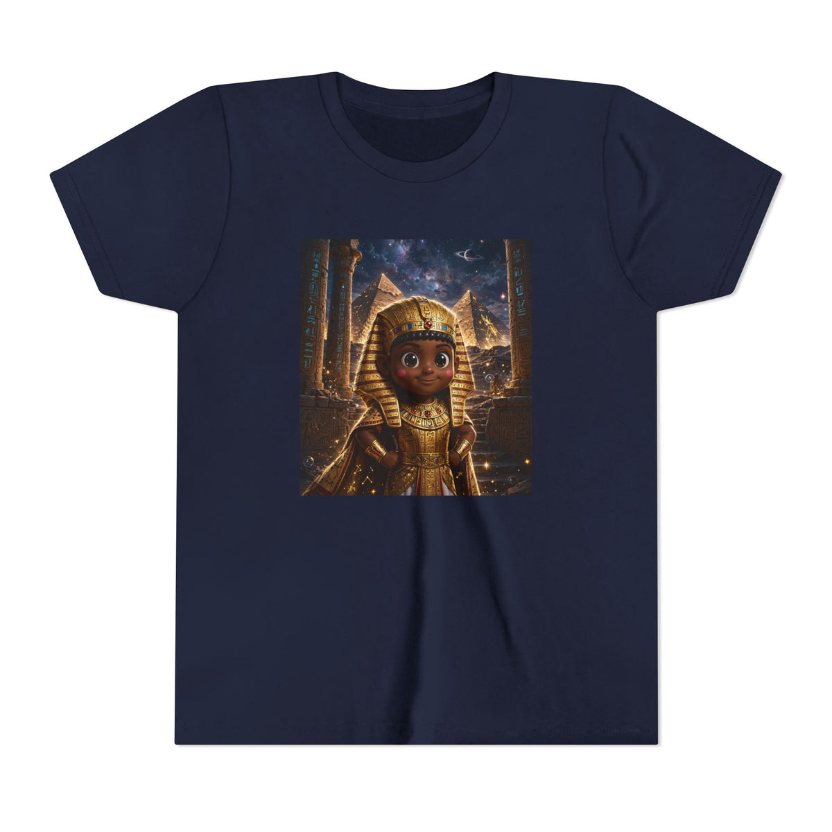 SEFU — Cinematic Little Pharaoh from the Stars — Kids Tee