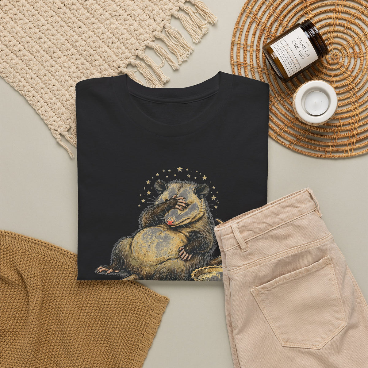 Thanksgiving Possum T-Shirt - Not Dead. Just Turkey. - Funny Possum Tee - Budget Edition