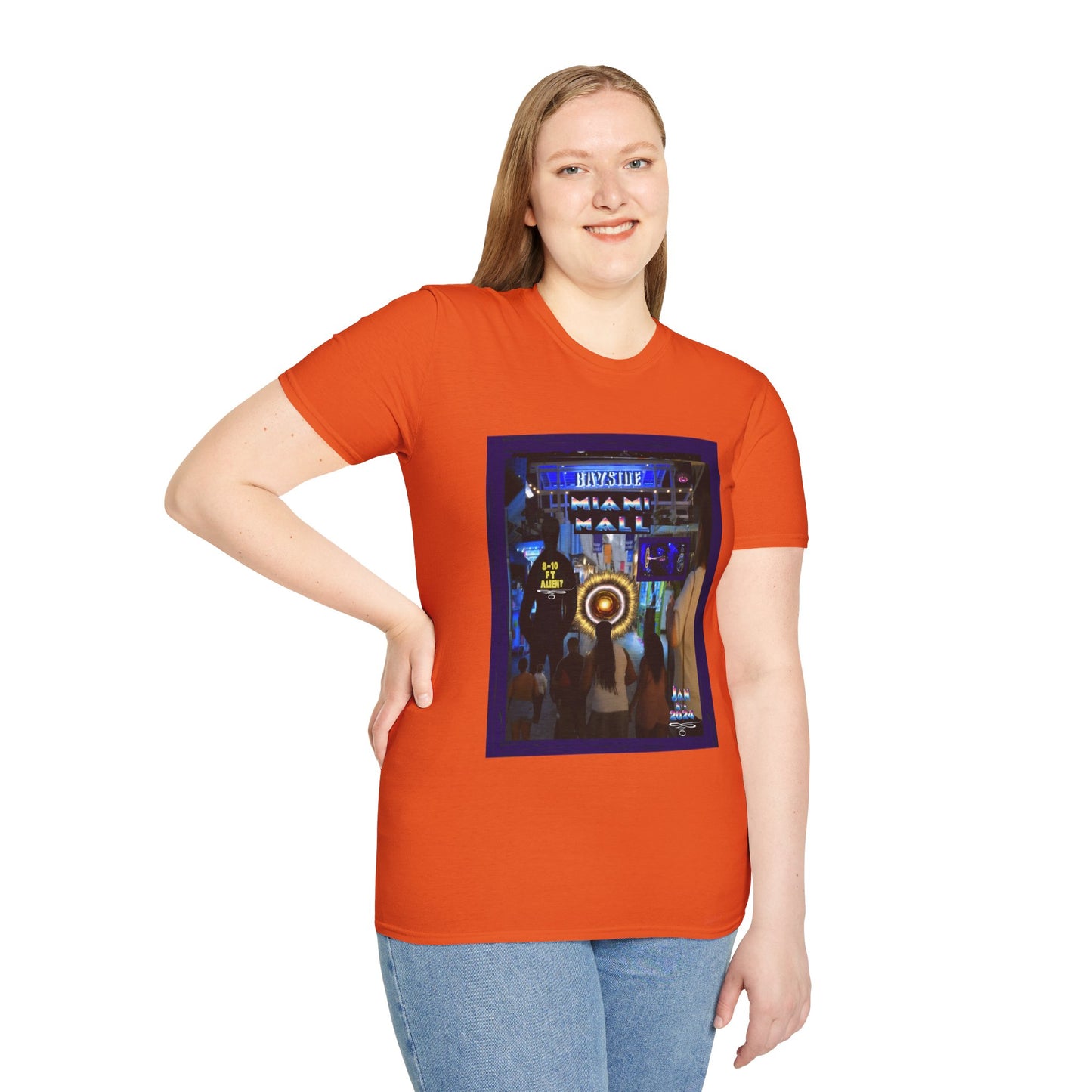 Miami Alien Mall 2 - Unisex Softstyle T-Shirt
