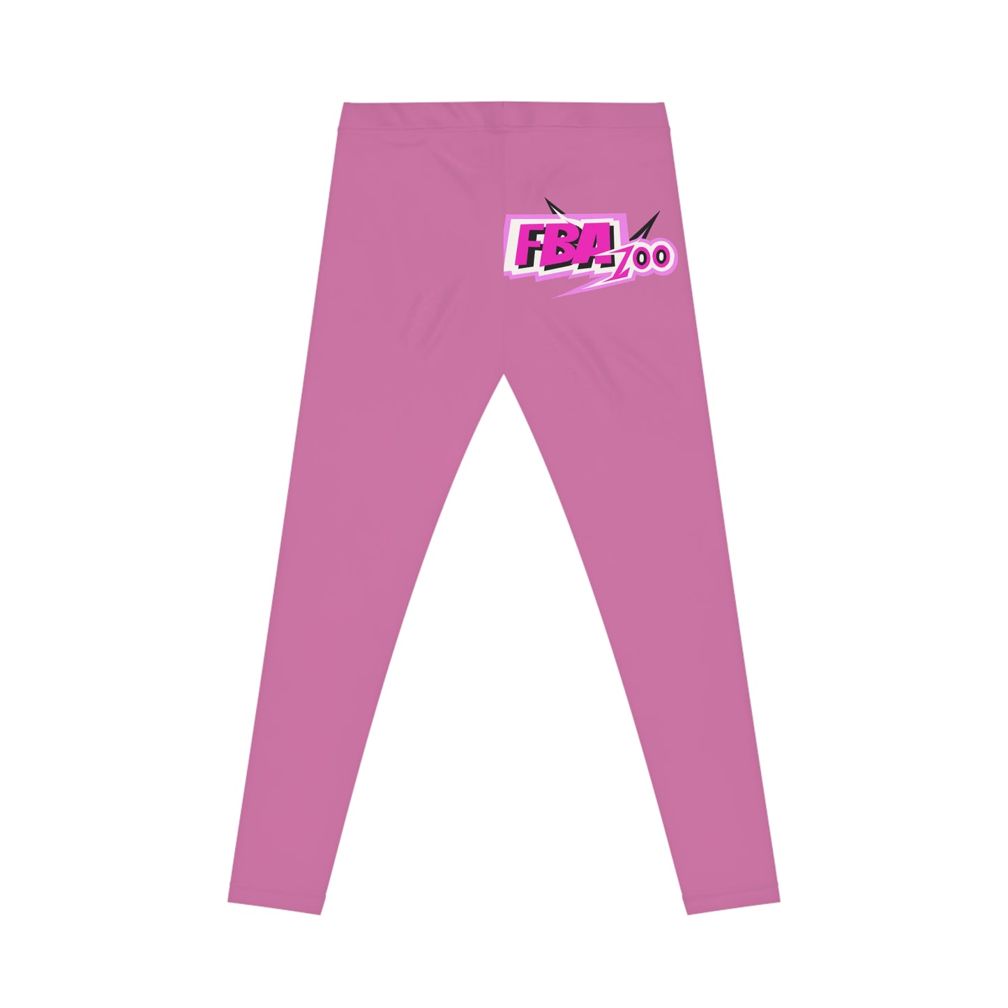 FBA 100 By Supreme Authority  Pink, black and violet — Women's Casual Graphic Leggings