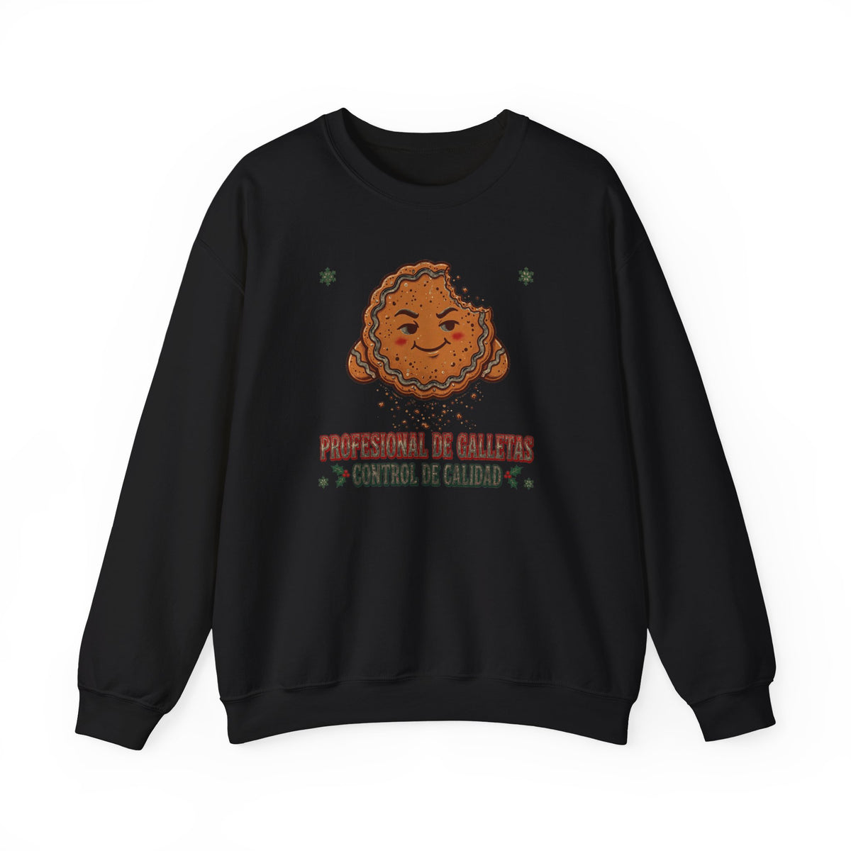Control de Calidad de Galletas - Sudadera de Navidad en Espanol - Profesional de Galletas - Edicion Economica