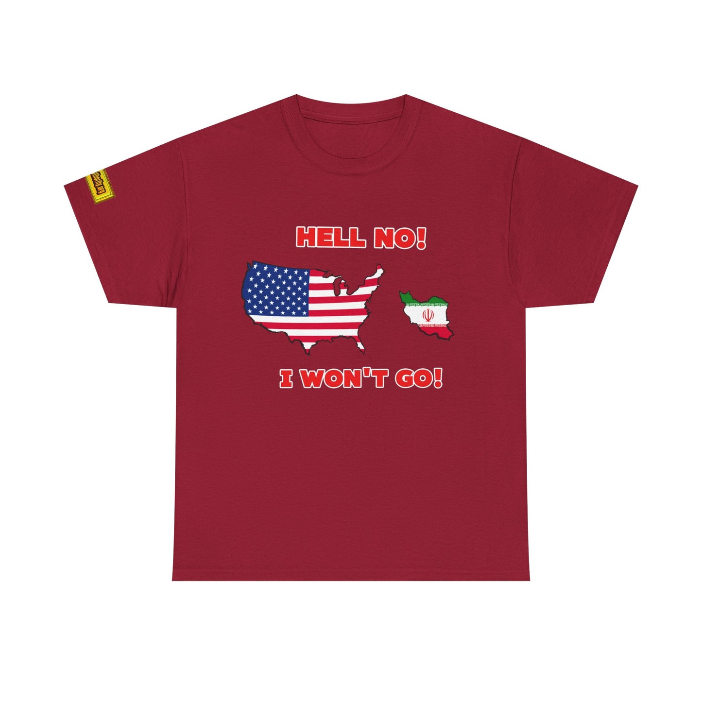 I won't go custom -Unisex Heavy Cotton Tee