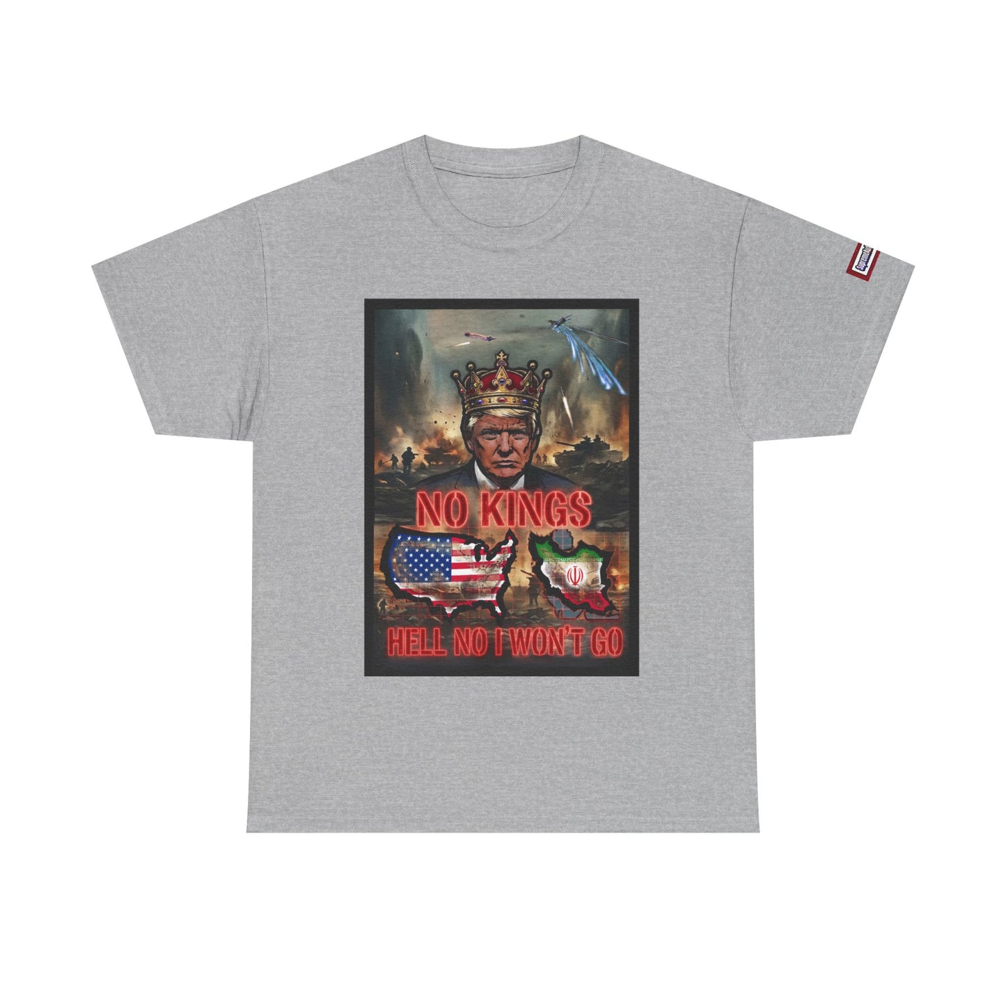 NO KINGS Banger Remix -Unisex Heavy Cotton Tee