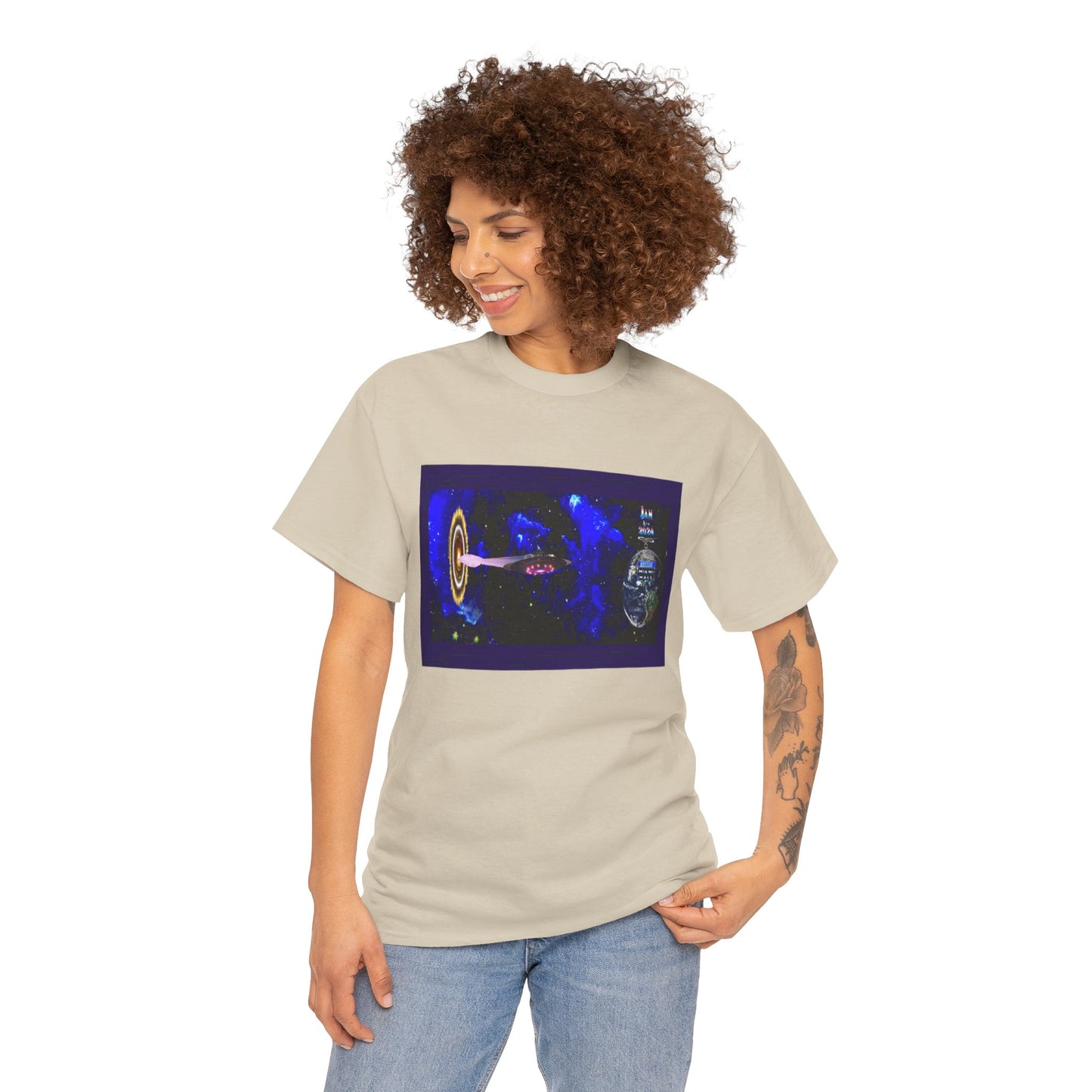Miami Alien Mall 1 - Unisex Heavy Cotton Tee
