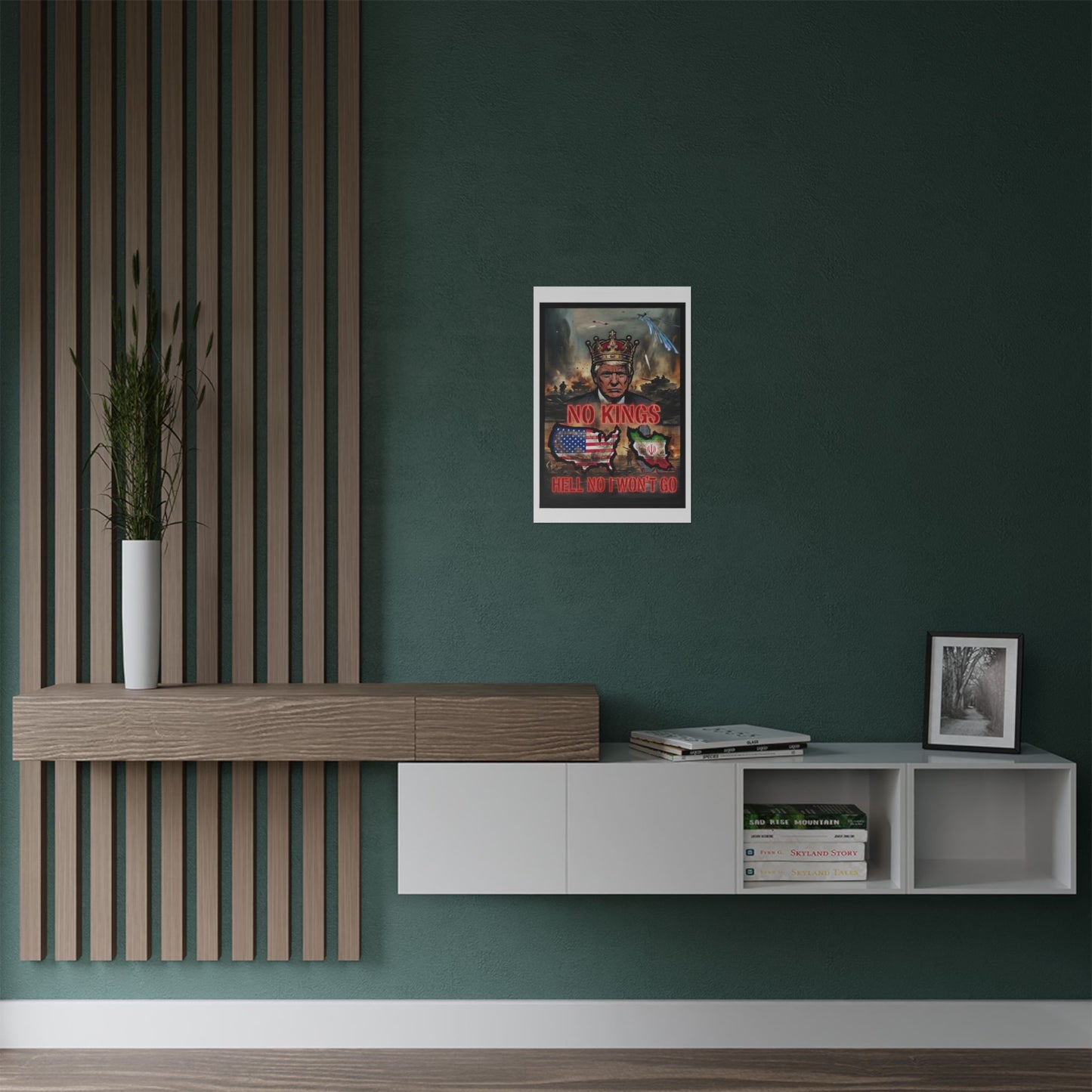 NO KINGS Banger Remix - Satin Posters (300gsm)