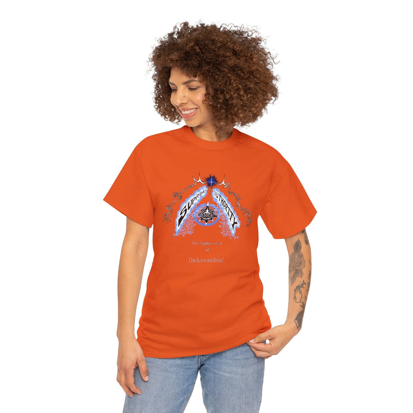 Copy of Supreme Authority  The Lord Is My Savior -Unisex Heavy Cotton Tee