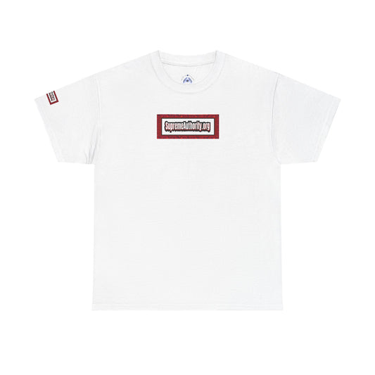 EVERYDAY ABOVE Ground Is a GOOD Day! By Supreme Authority -Unisex Heavy Cotton Tee
