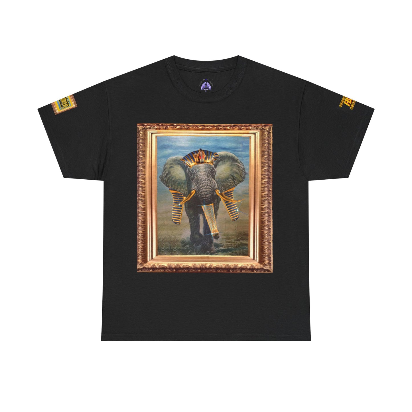 African elephant remix FBA 100 By Supreme Authority -Unisex Heavy Cotton Tee