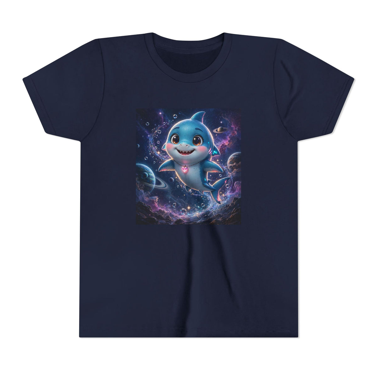 Finn — Shark Buddy — Kids Tee
