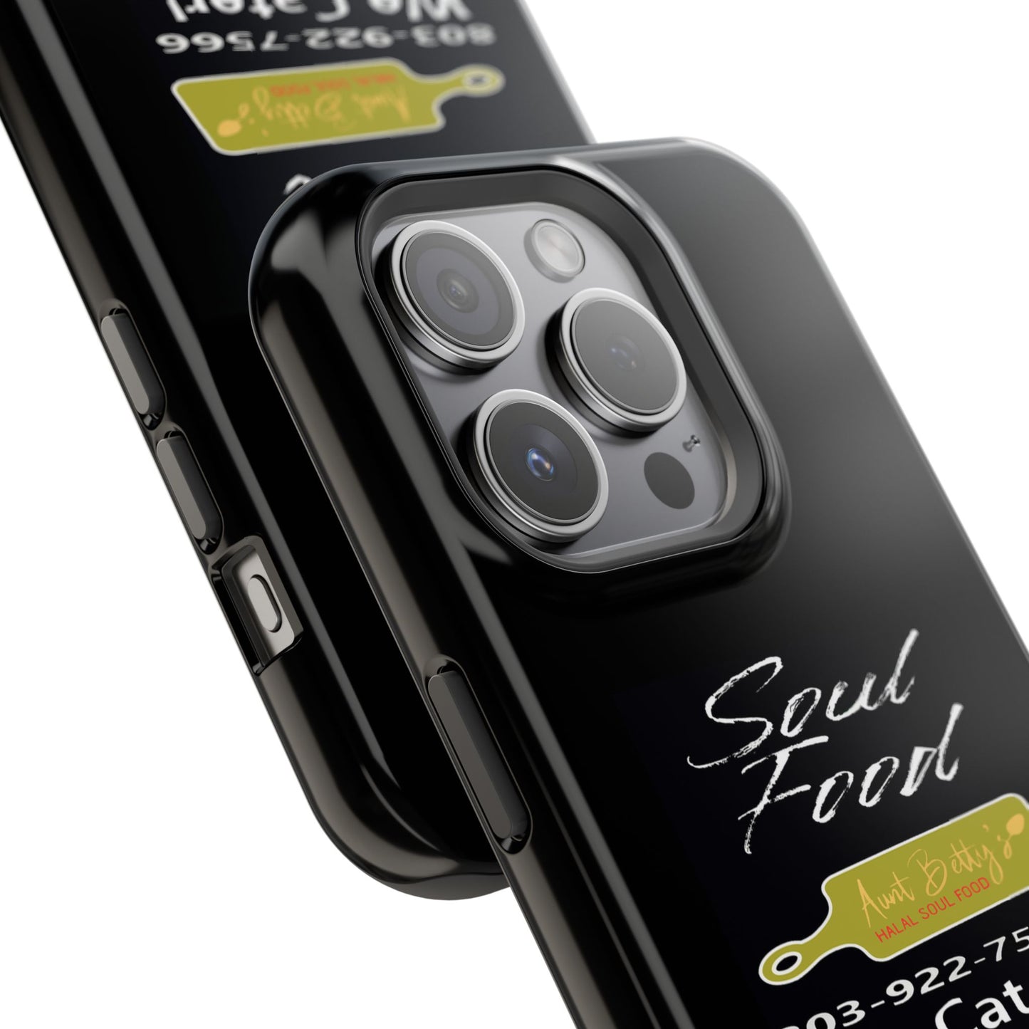 Aunt Betty's Soul Food - Custom - Iphones ONLY - Impact-Resistant Cases
