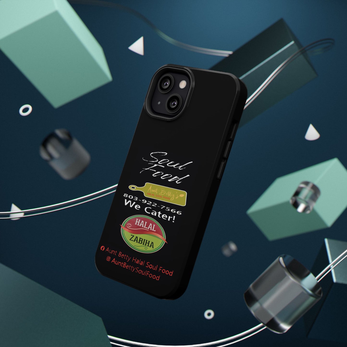 Aunt Betty's Soul Food - Custom - Iphones ONLY - Impact-Resistant Cases