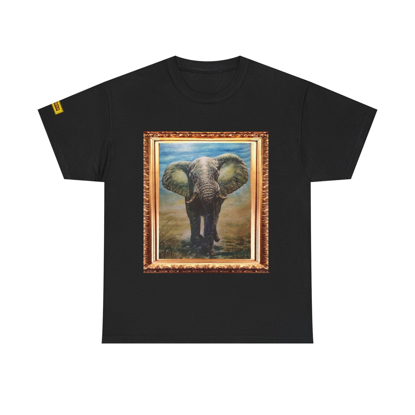 African elephant by Supreme Authority - Unisex Heavy Cotton Tee
