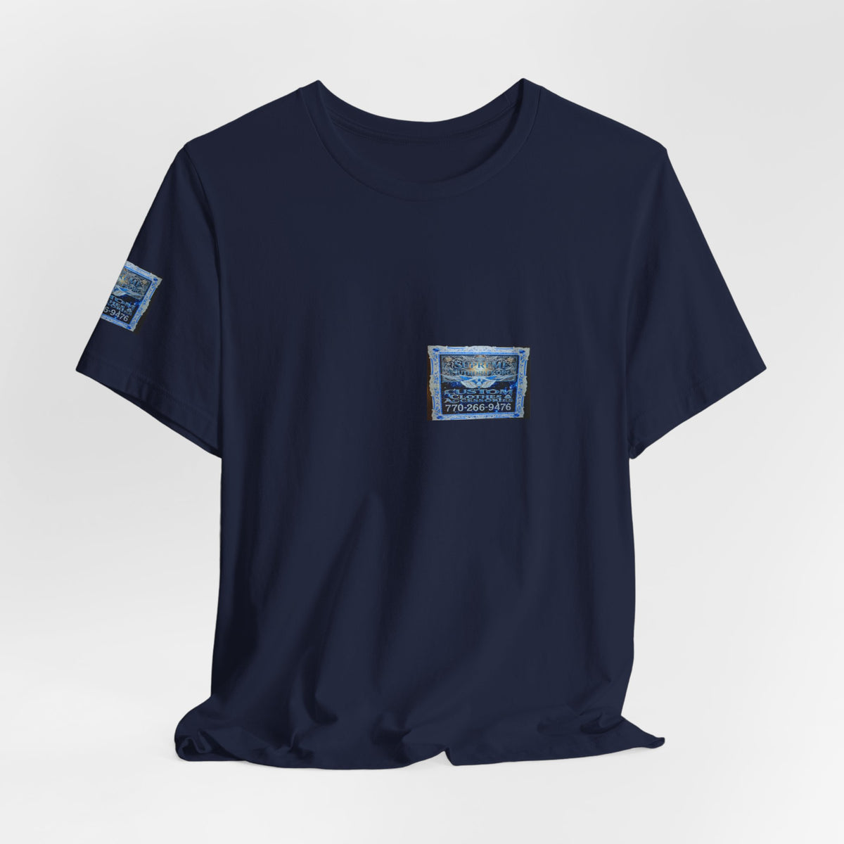 Now Hiring — Humans Only | Funny Robot Job Line T-Shirt, Big Back Print, Badge Edition