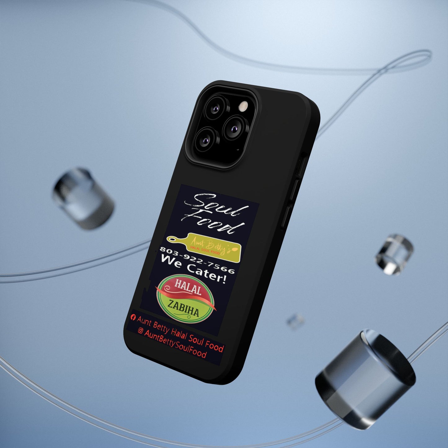 Aunt Betty's Soul Food - Custom - Iphones ONLY - Impact-Resistant Cases