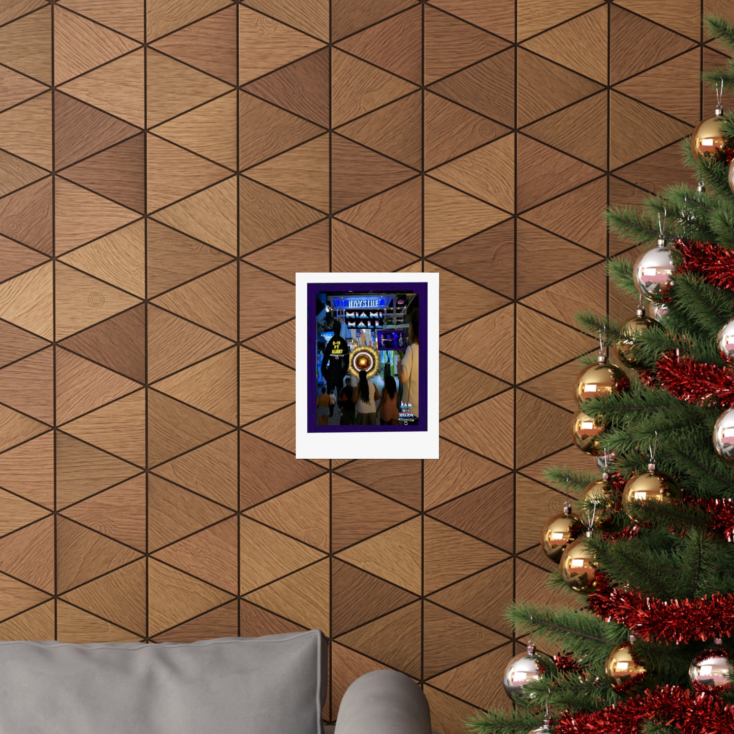 Copy of Miami Alien Mall 2 Matte Vertical Posters
