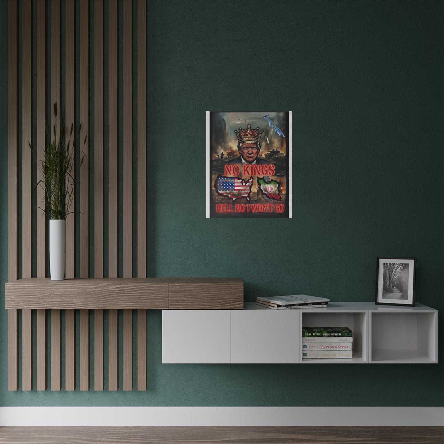 NO KINGS Banger Remix - Satin Posters (300gsm)