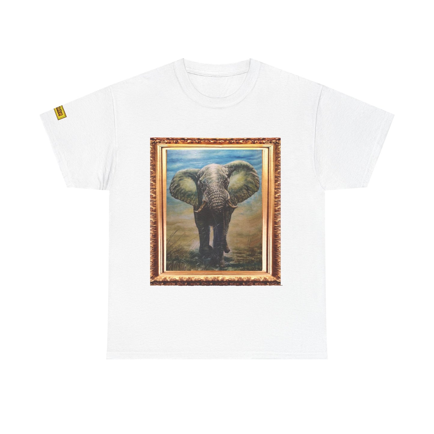 African elephant by Supreme Authority - Unisex Heavy Cotton Tee