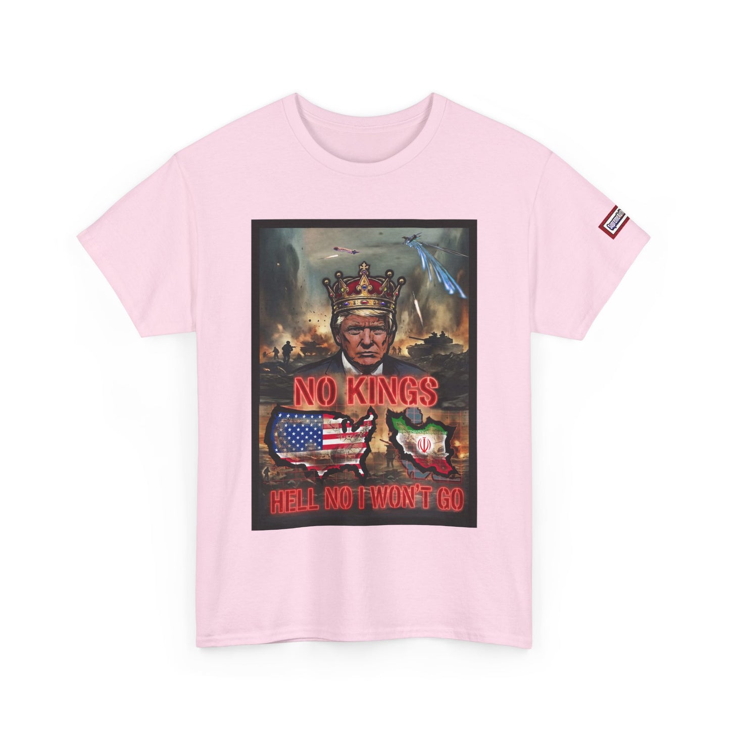 NO KINGS Banger Remix -Unisex Heavy Cotton Tee