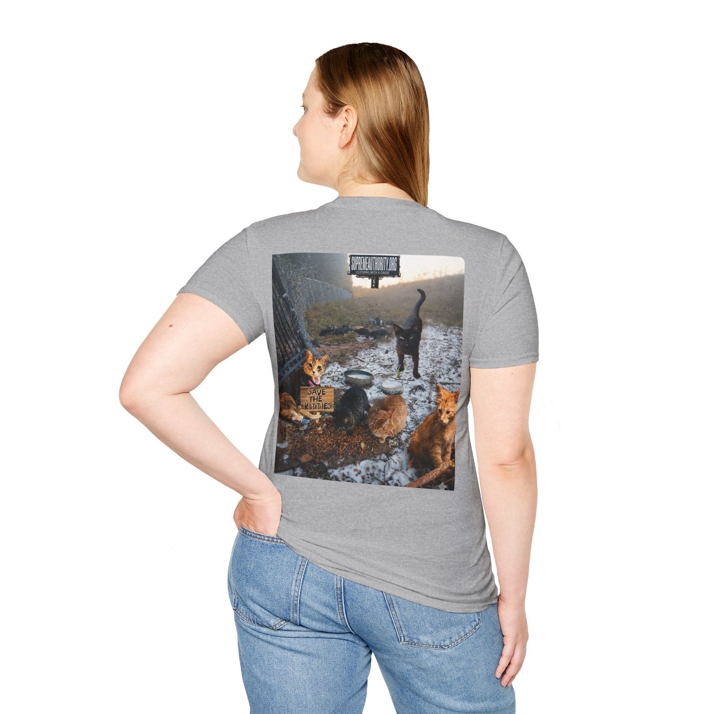 SAVE THE KITTIES 2 - Unisex Soft style T-Shirt