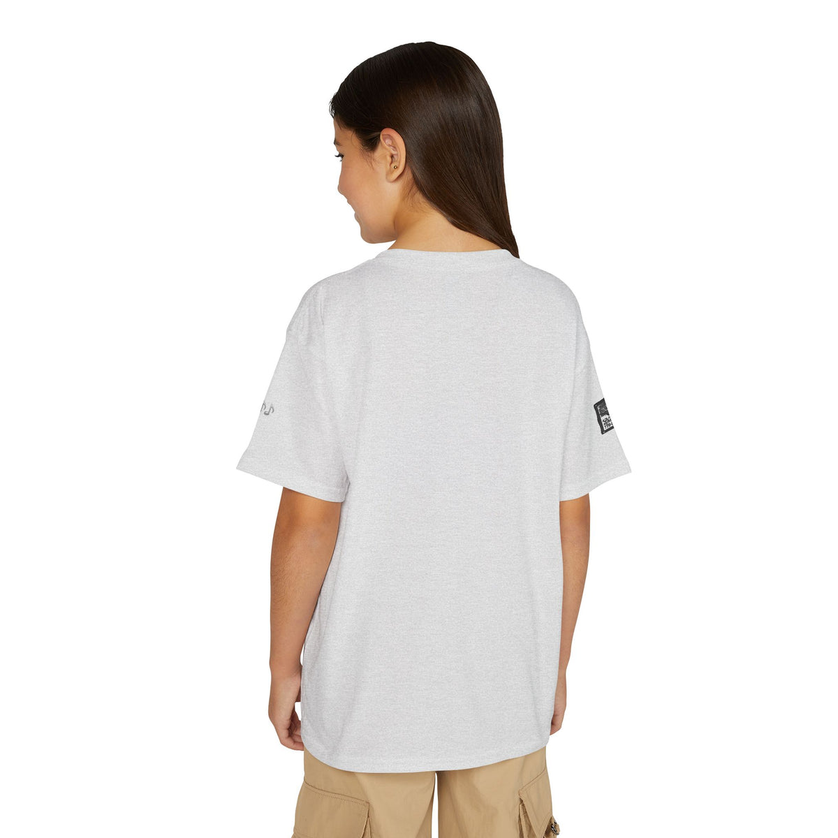 Small Hands, Big Sound — Boy Violin Pre-Teen Musician Tee (Black Ink) (Budget Edition)