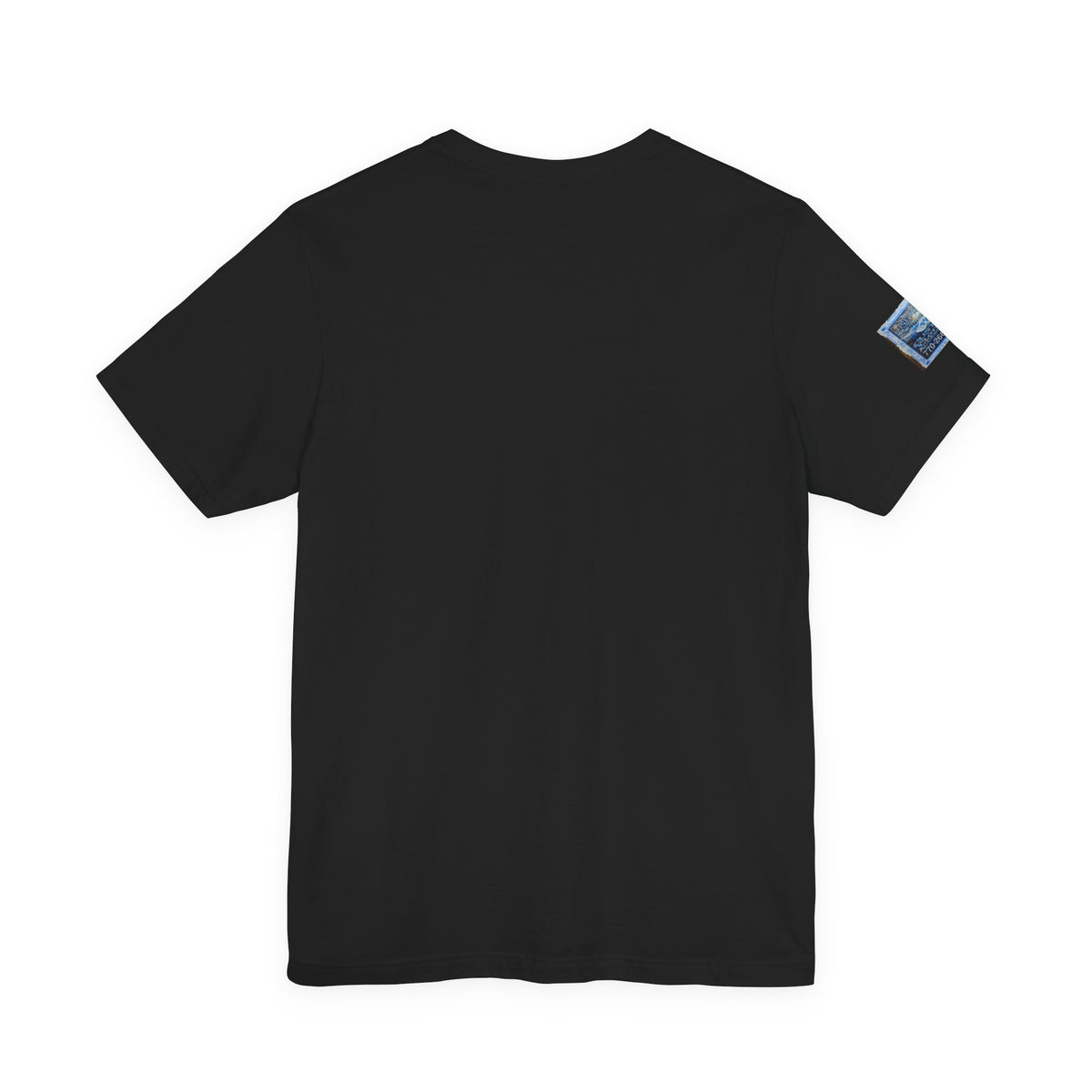 Manhattan Graffiti Car T-Shirt — NYC Street Art Front Print, Badge Sleeve