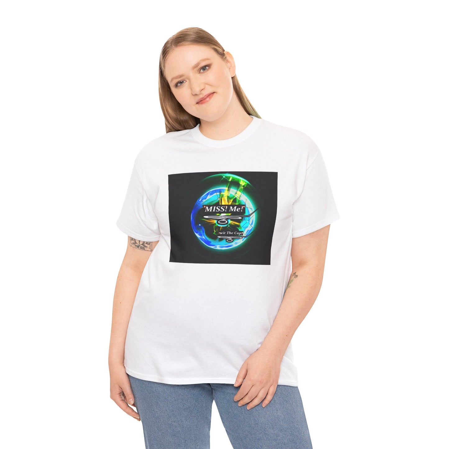 Copy of Miss Me! wit The Cap! -Unisex Heavy Cotton Tee