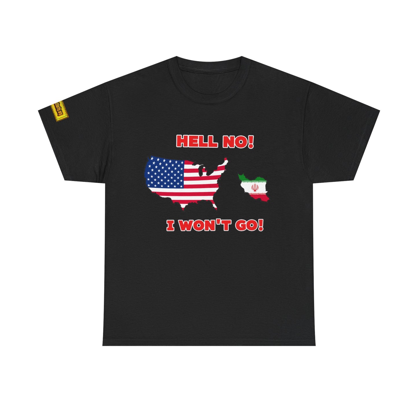I won't go custom -Unisex Heavy Cotton Tee