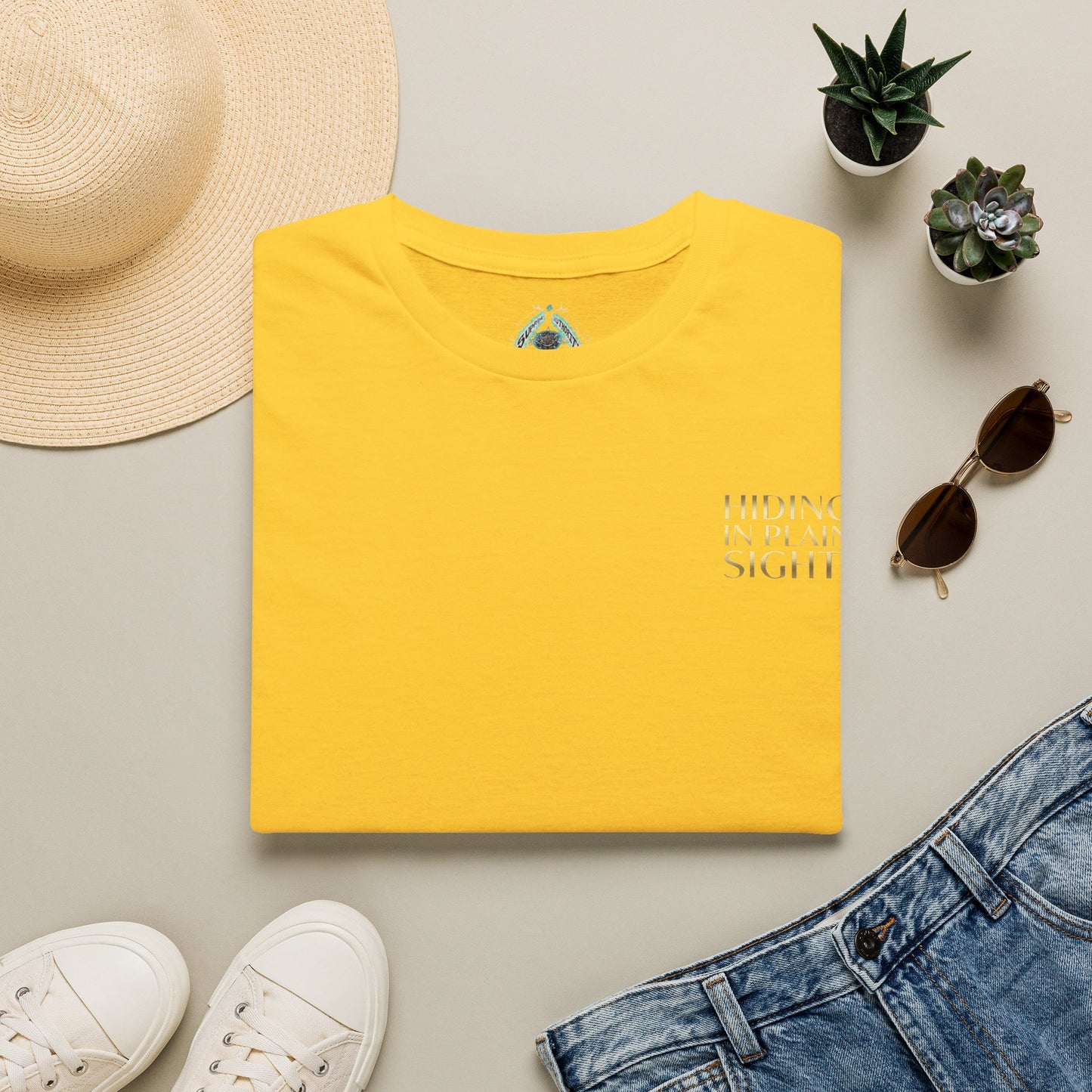 HIDING IN PLAIN SIGHT -Supreme Authority - Unisex Soft style T-Shirt