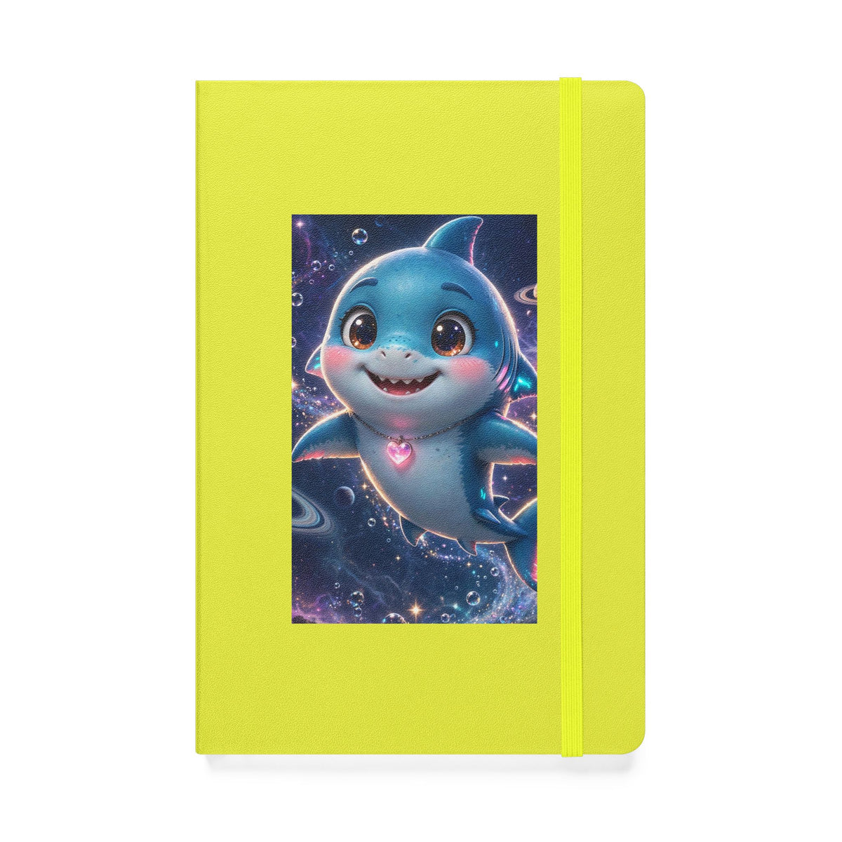 Finn — Shark Buddy — Kids Hardcover Notebook