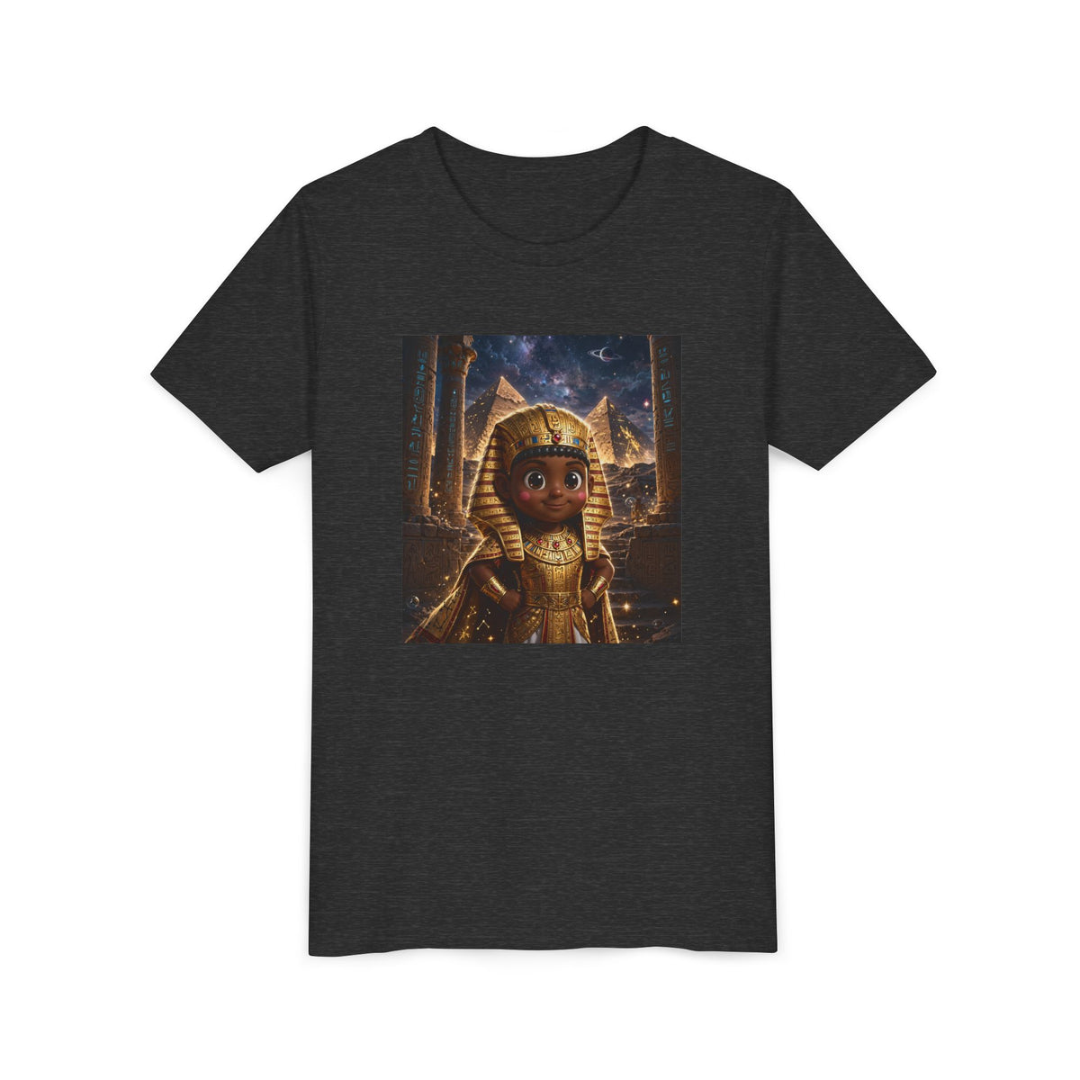 SEFU — Cinematic Little Pharaoh from the Stars — Kids Tee