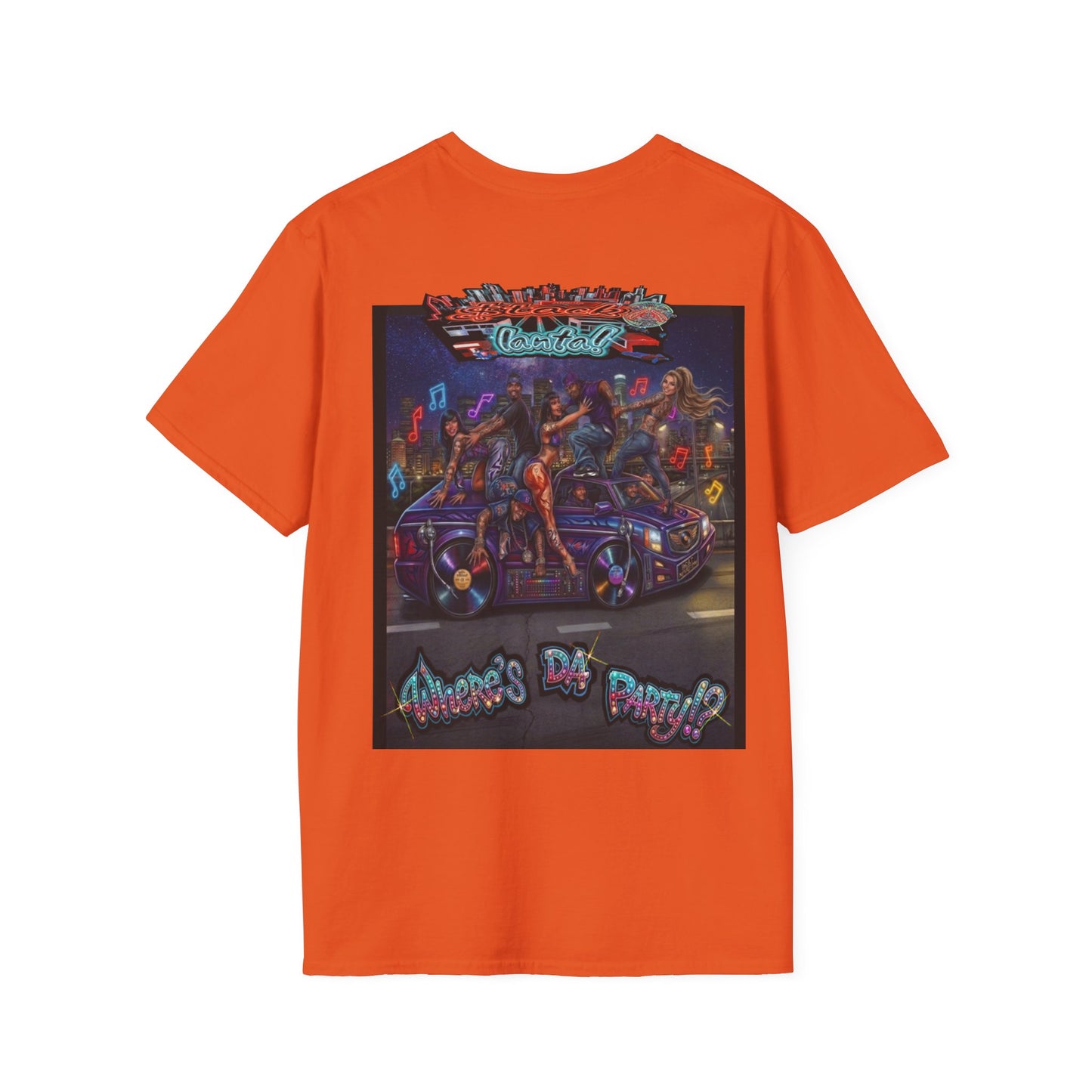 Where's The Party  FBA Version - Supreme Authority - Unisex Soft style T-Shirt