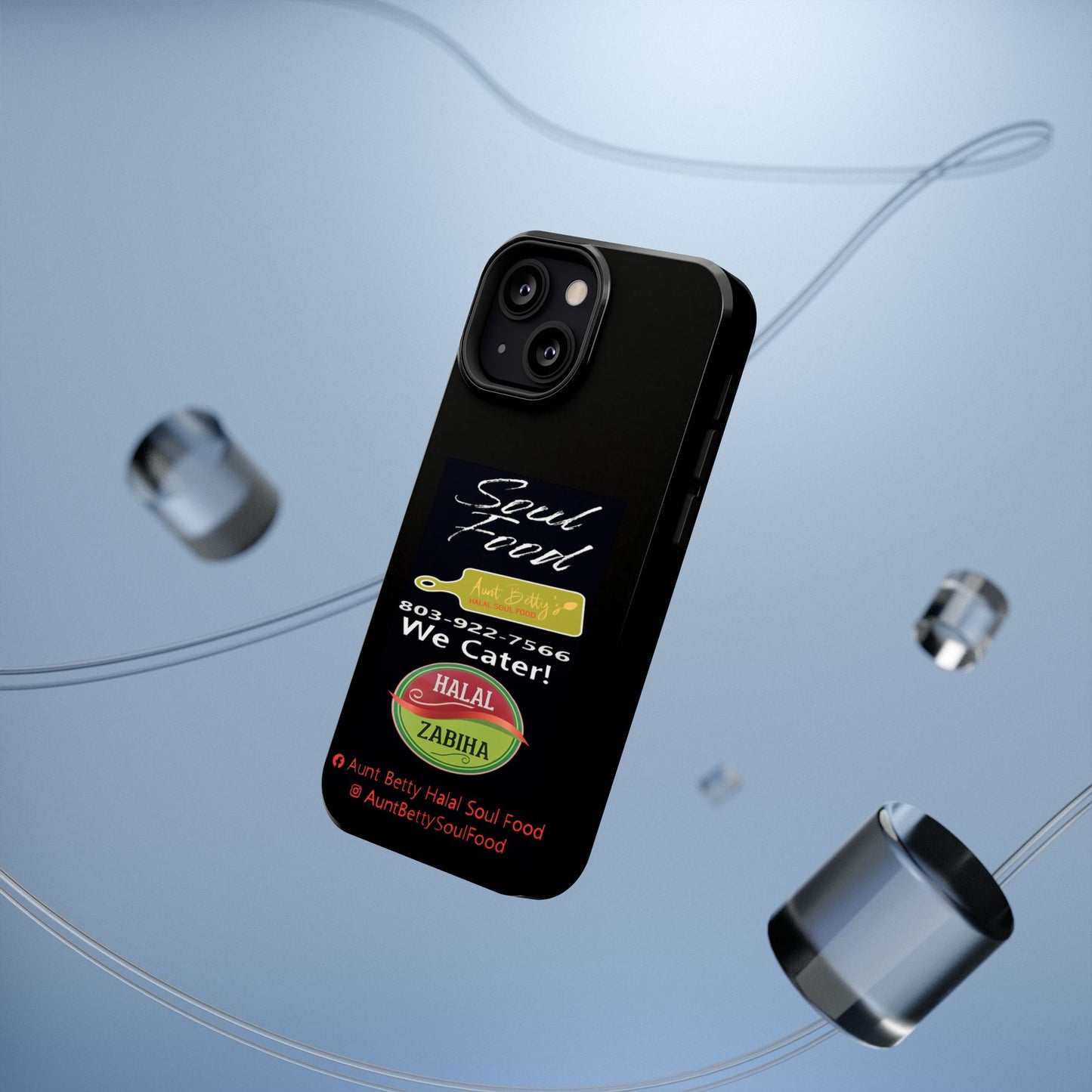 Aunt Betty's Soul Food - Custom - Iphones ONLY - Impact-Resistant Cases