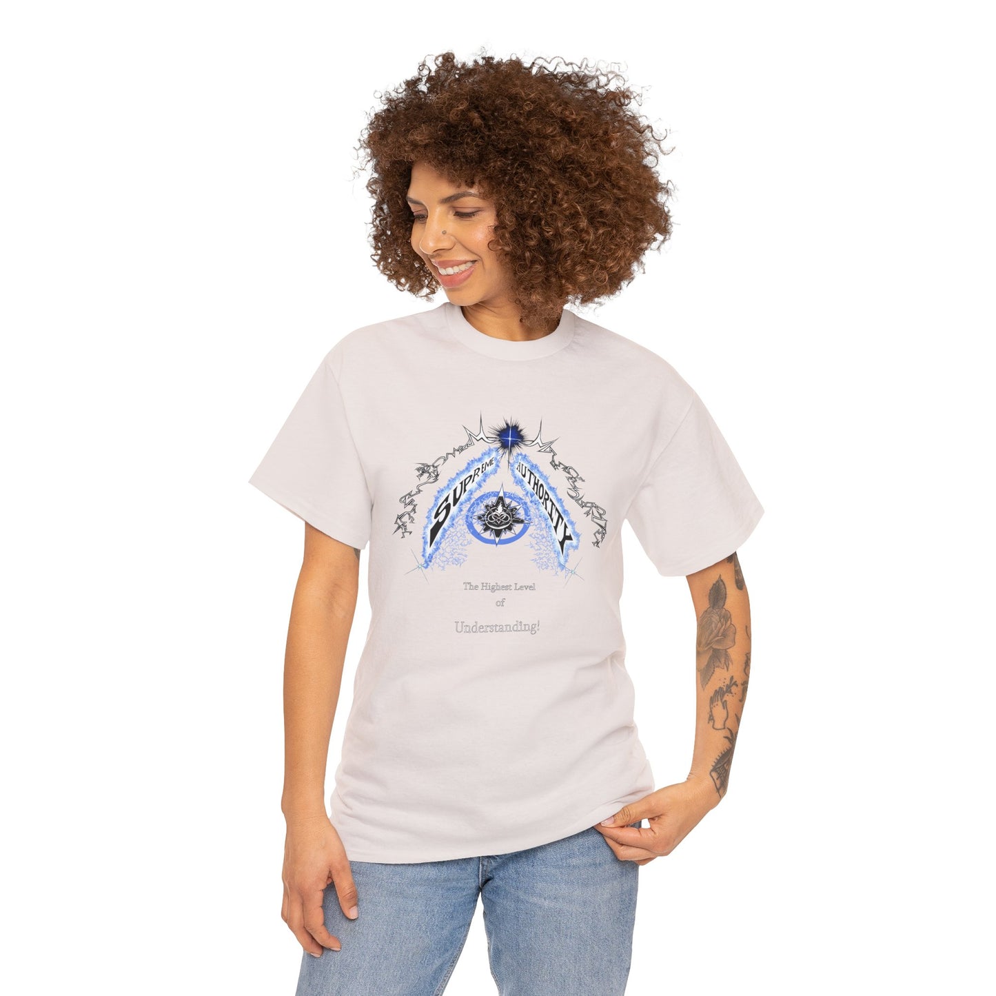 Copy of Supreme Authority  The Lord Is My Savior -Unisex Heavy Cotton Tee
