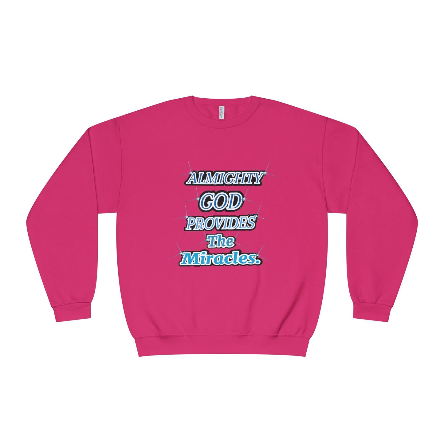 spiritual miracle for Pastors -  front  Unisex NuBlend® Crewneck Sweatshirt