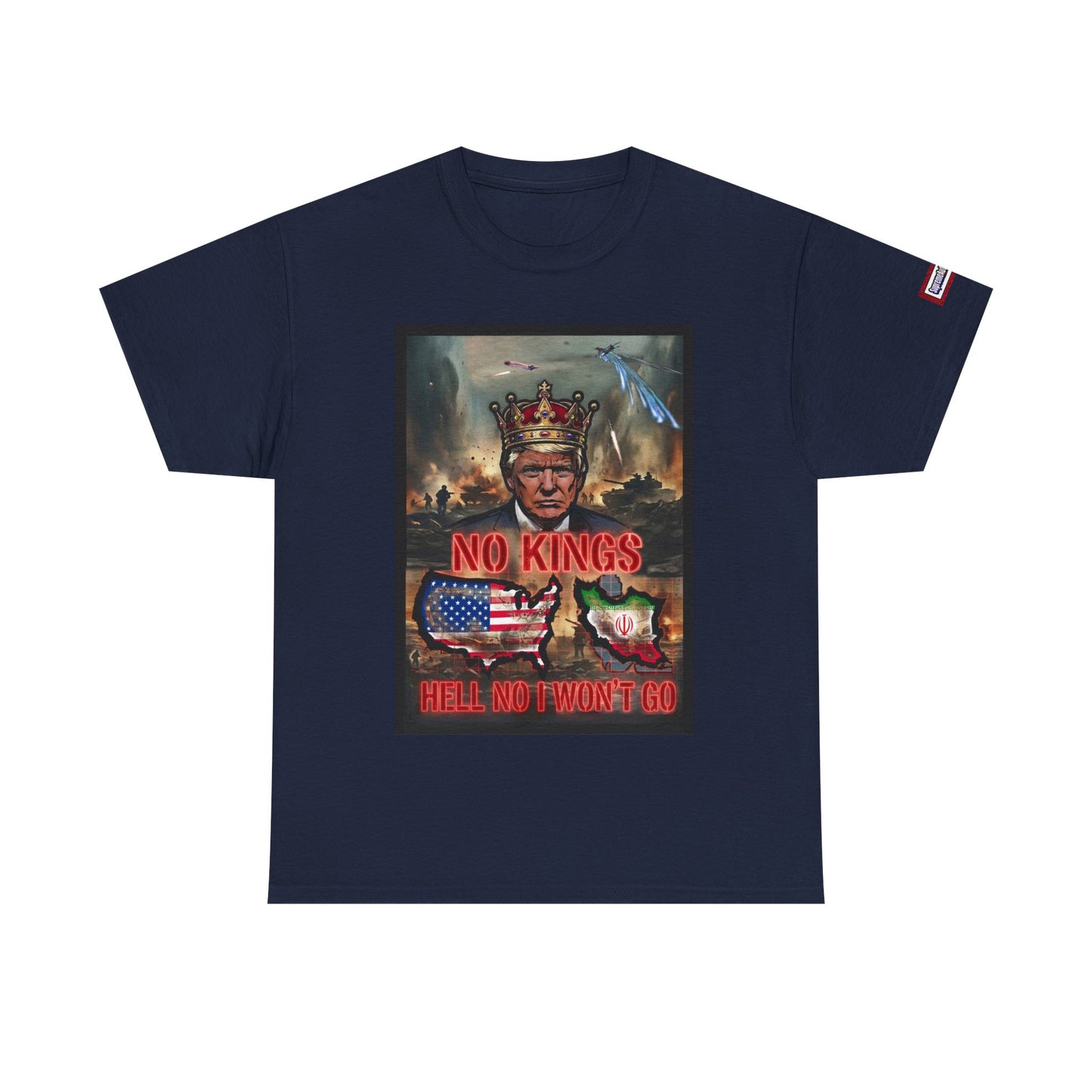 NO KINGS Banger Remix -Unisex Heavy Cotton Tee