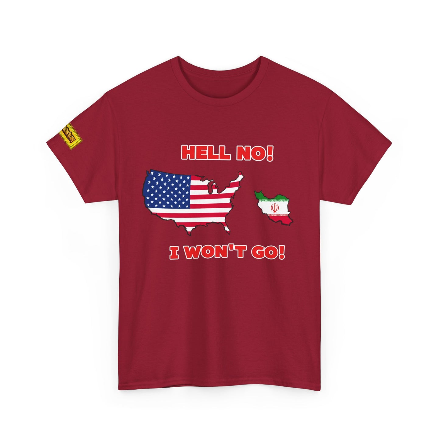 I won't go custom -Unisex Heavy Cotton Tee