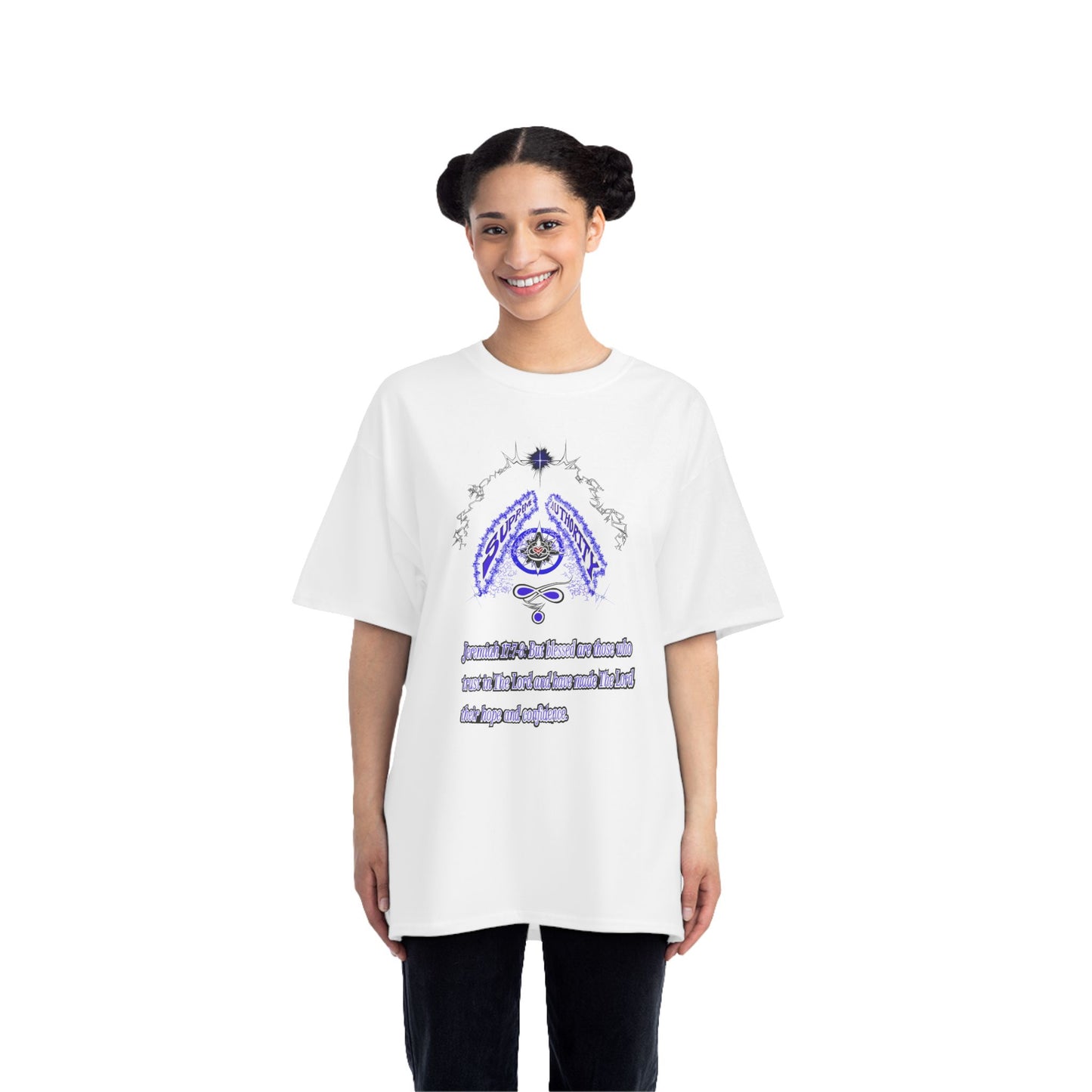 Supreme Authority -Jeremiah 17: 7-8 Beefy-T®  Short-Sleeve T-Shirt